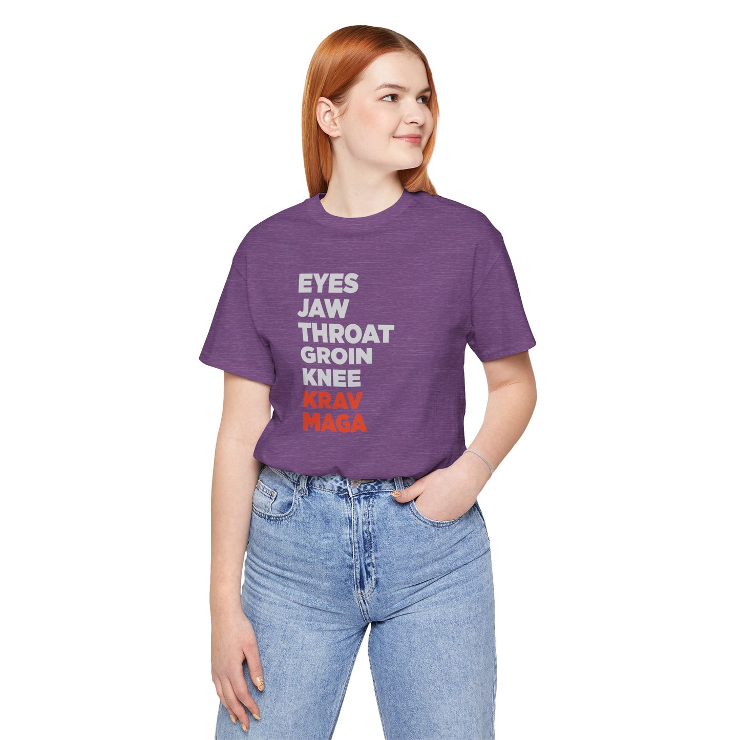 Unisex Krav Maga Vital Points Shirt
