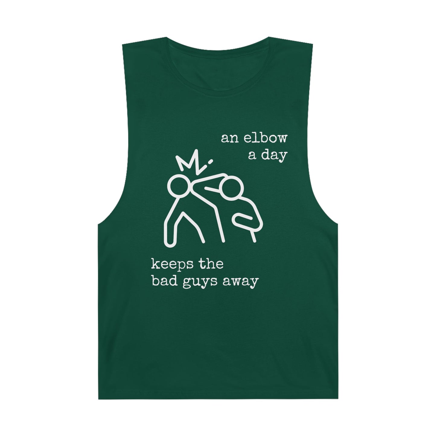 Unisex Elbow a Day Muscle Tank