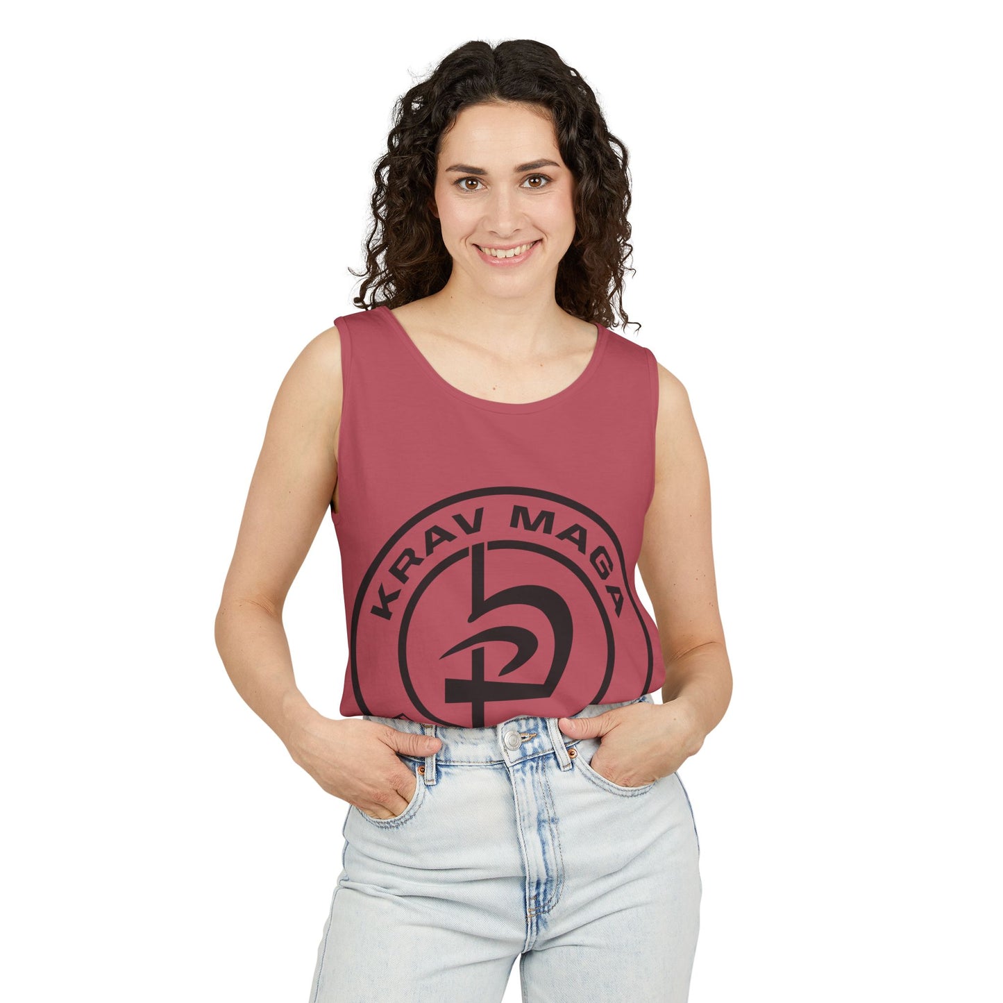 Unisex Patch Logo Tank