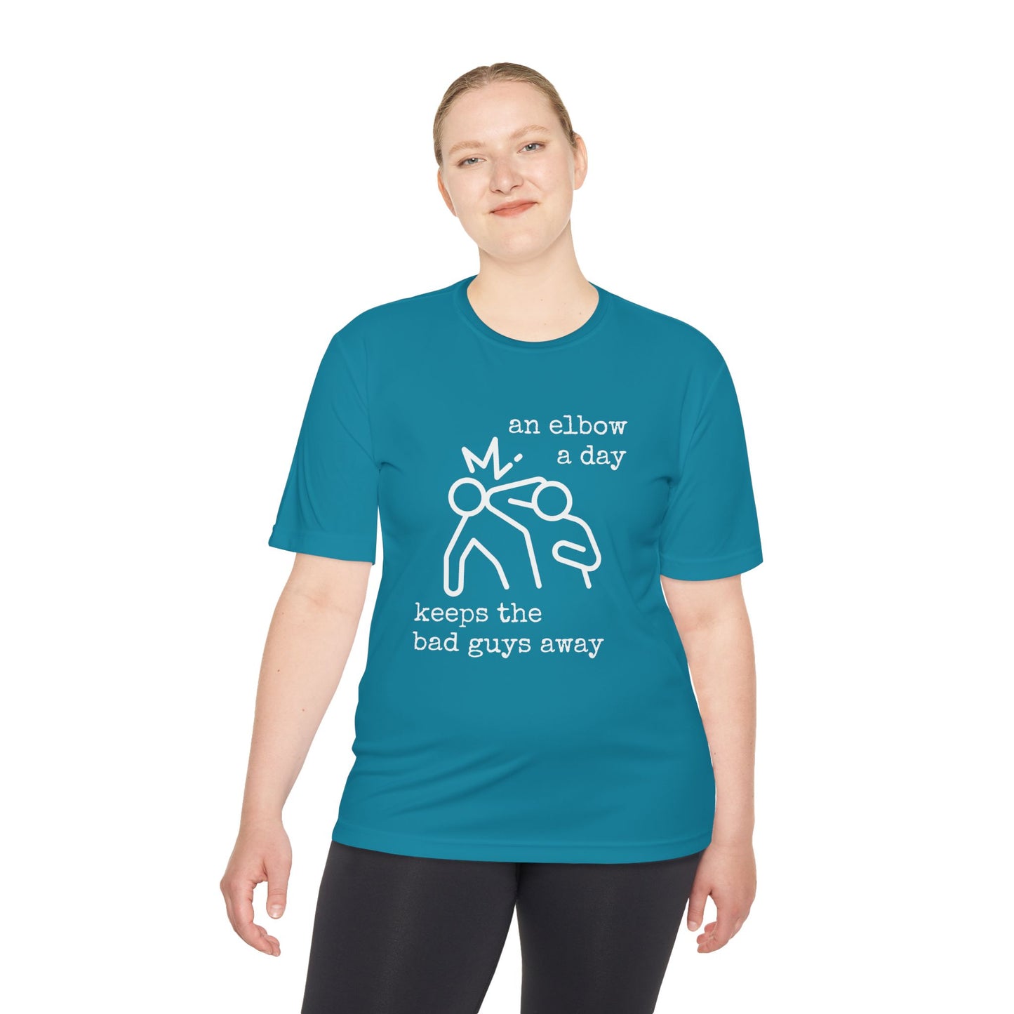 Unisex Elbow A Day Performance Tee