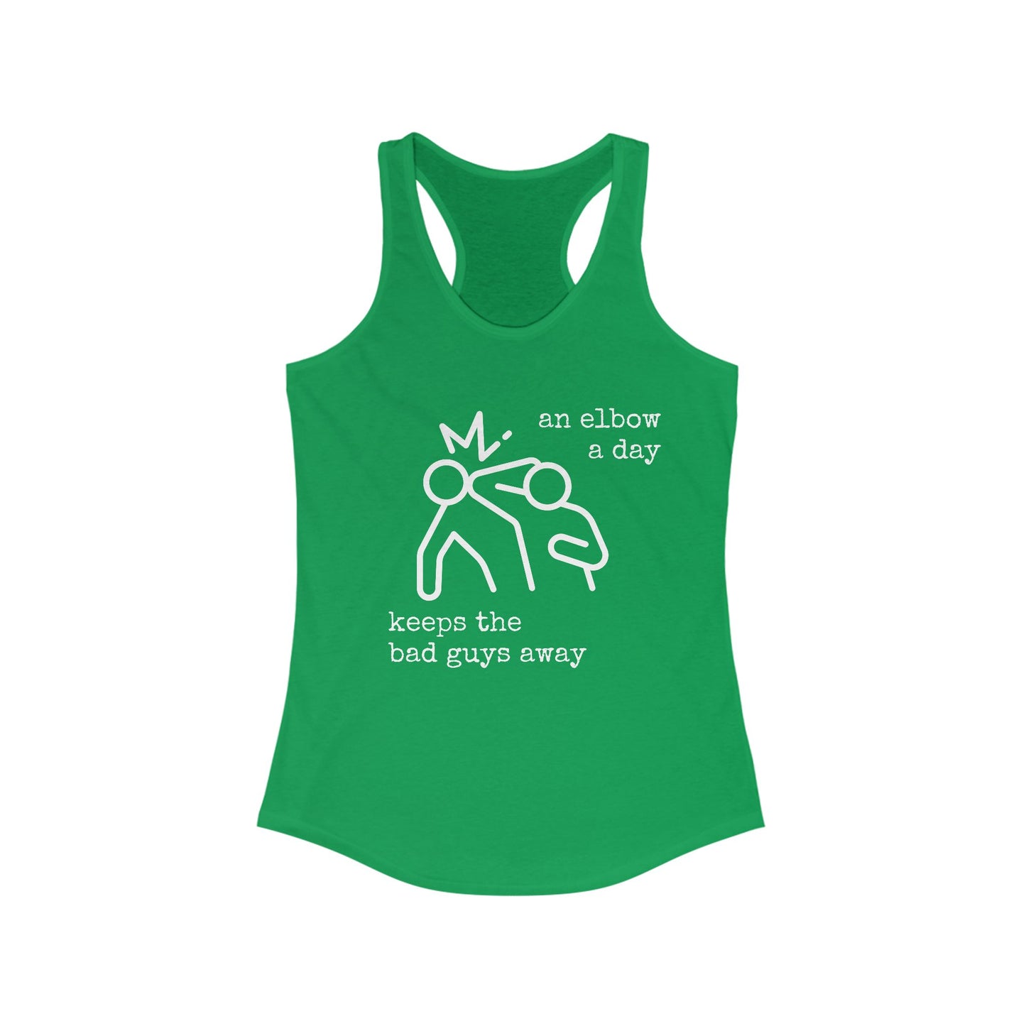 Women's Elbow A Day Racerback Tank