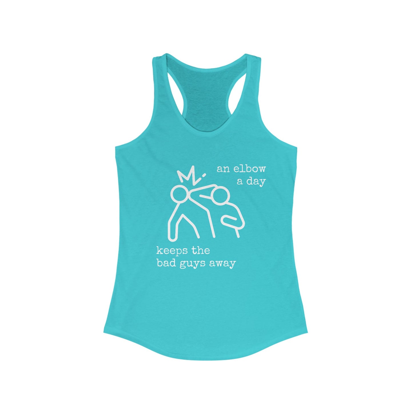 Women's Elbow A Day Racerback Tank