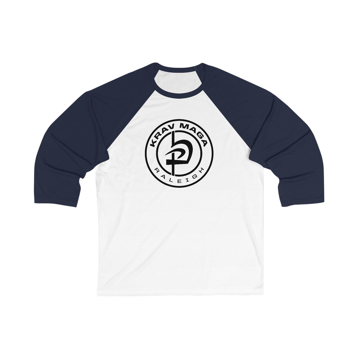 Unisex 3\4 Sleeve Patch Baseball Tee
