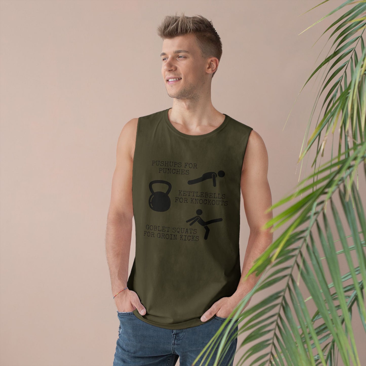 Unisex Krav Fitness Muscle Tank