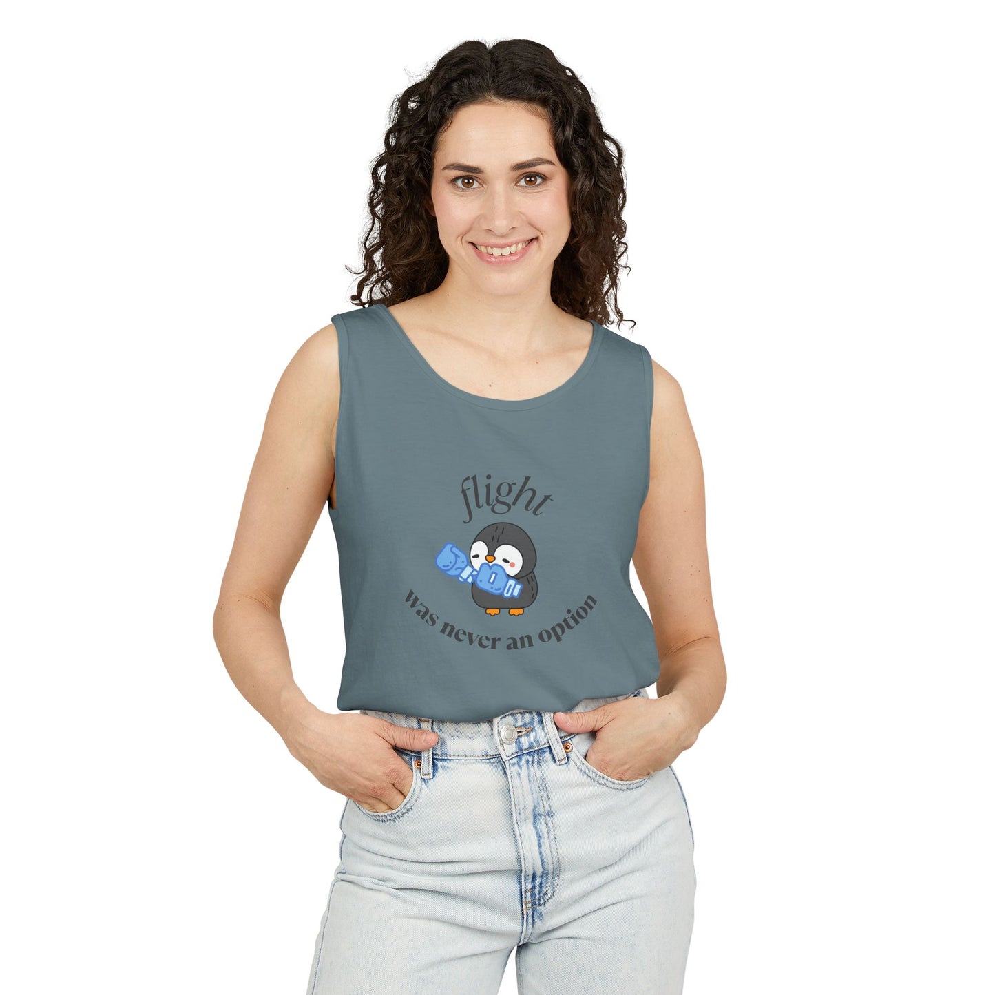 Unisex Penguin Flight Tank