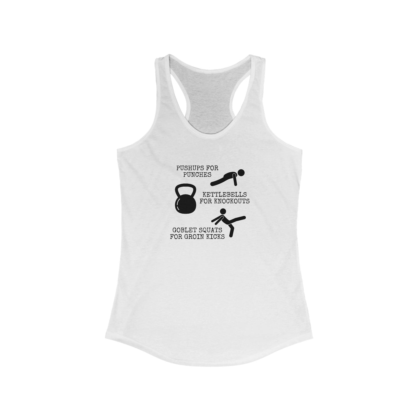 Women's Krav Fitness Racerback Tank