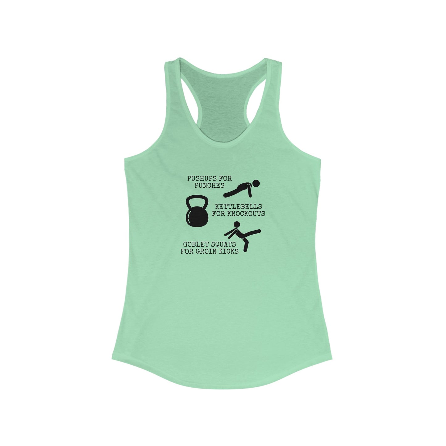 Women's Krav Fitness Racerback Tank