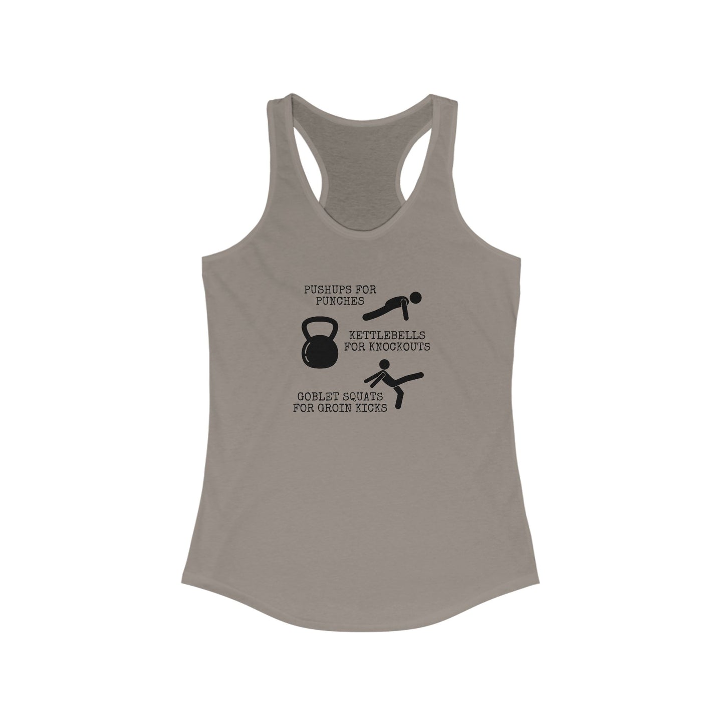 Women's Krav Fitness Racerback Tank