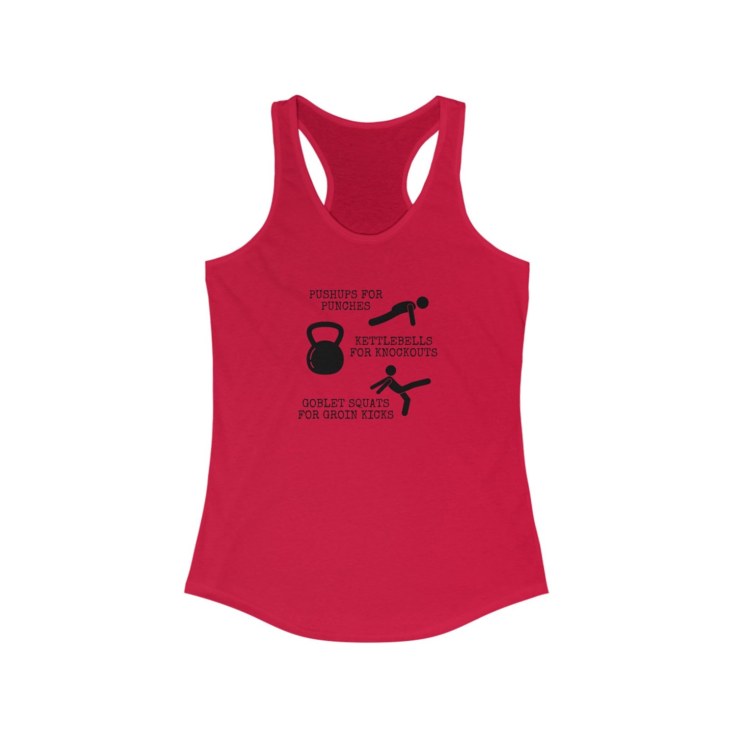 Women's Krav Fitness Racerback Tank