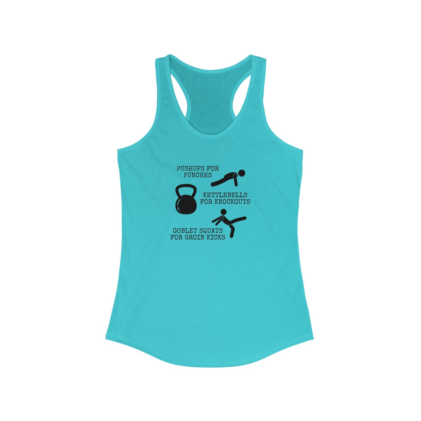 Women's Krav Fitness Racerback Tank