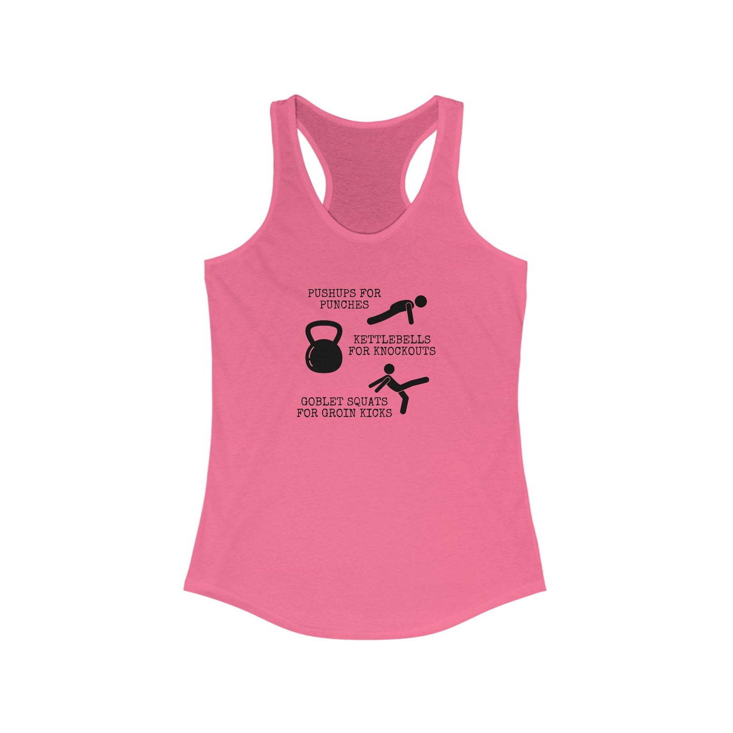 Women's Krav Fitness Racerback Tank