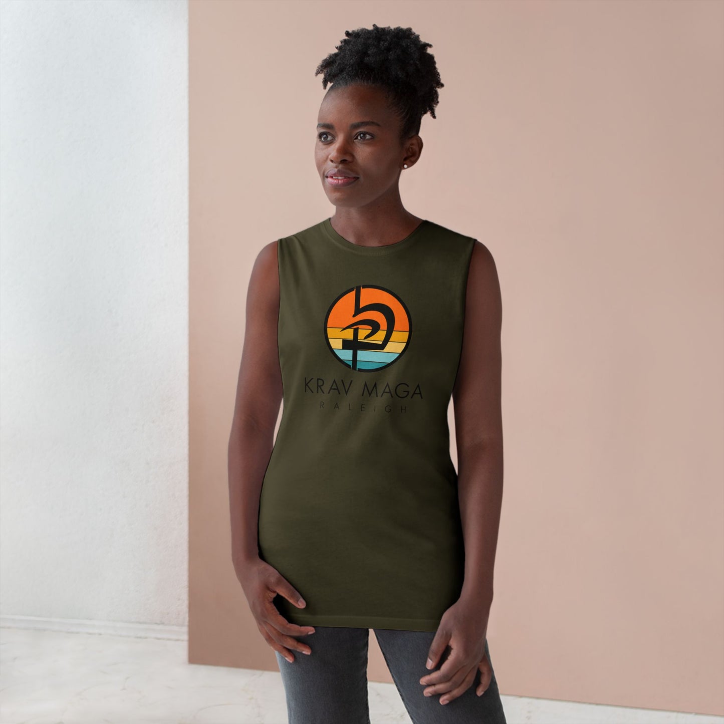 Unisex Krav Mural Muscle Tank