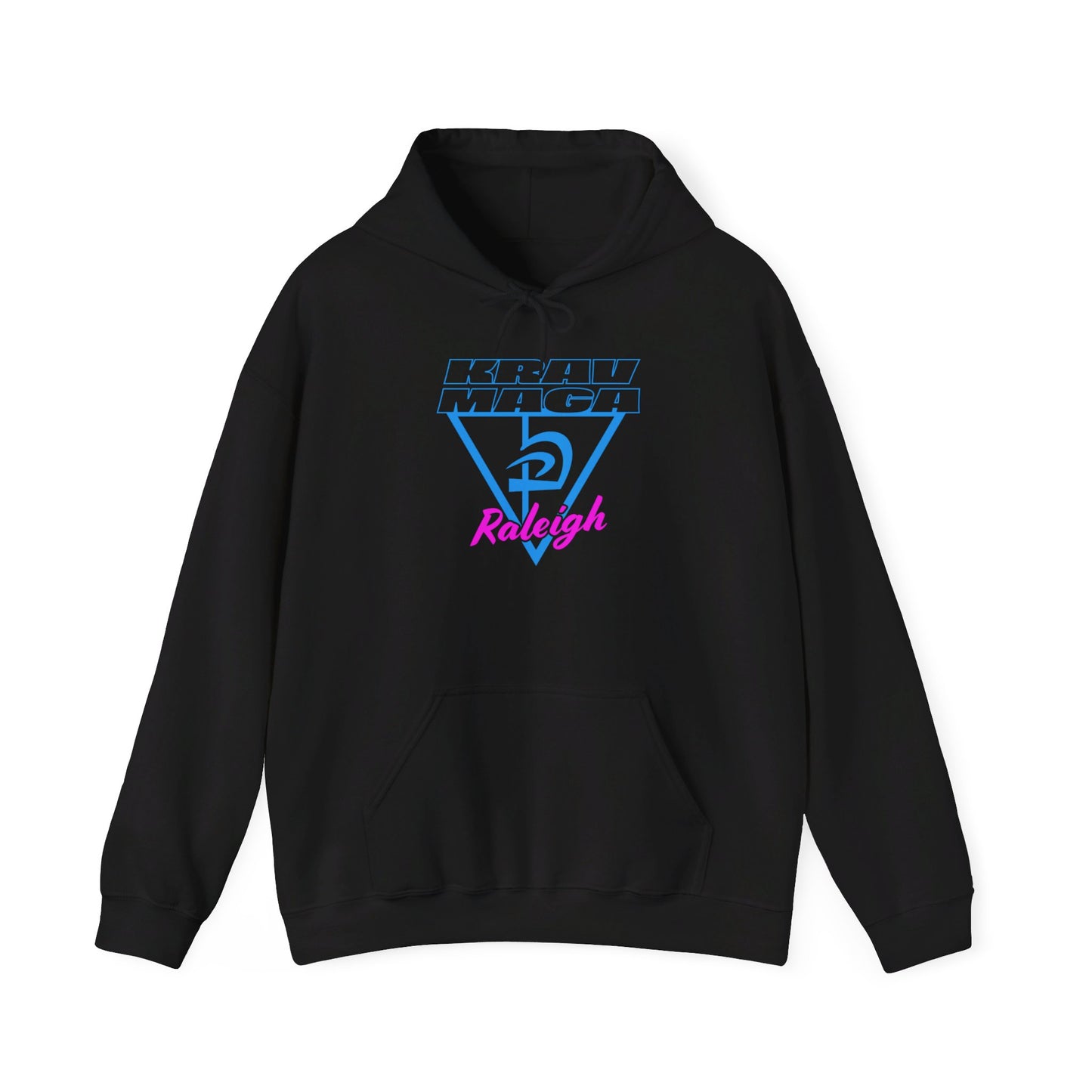 Unisex Heavy Blend™ Neon Triangle Hooded Sweatshirt