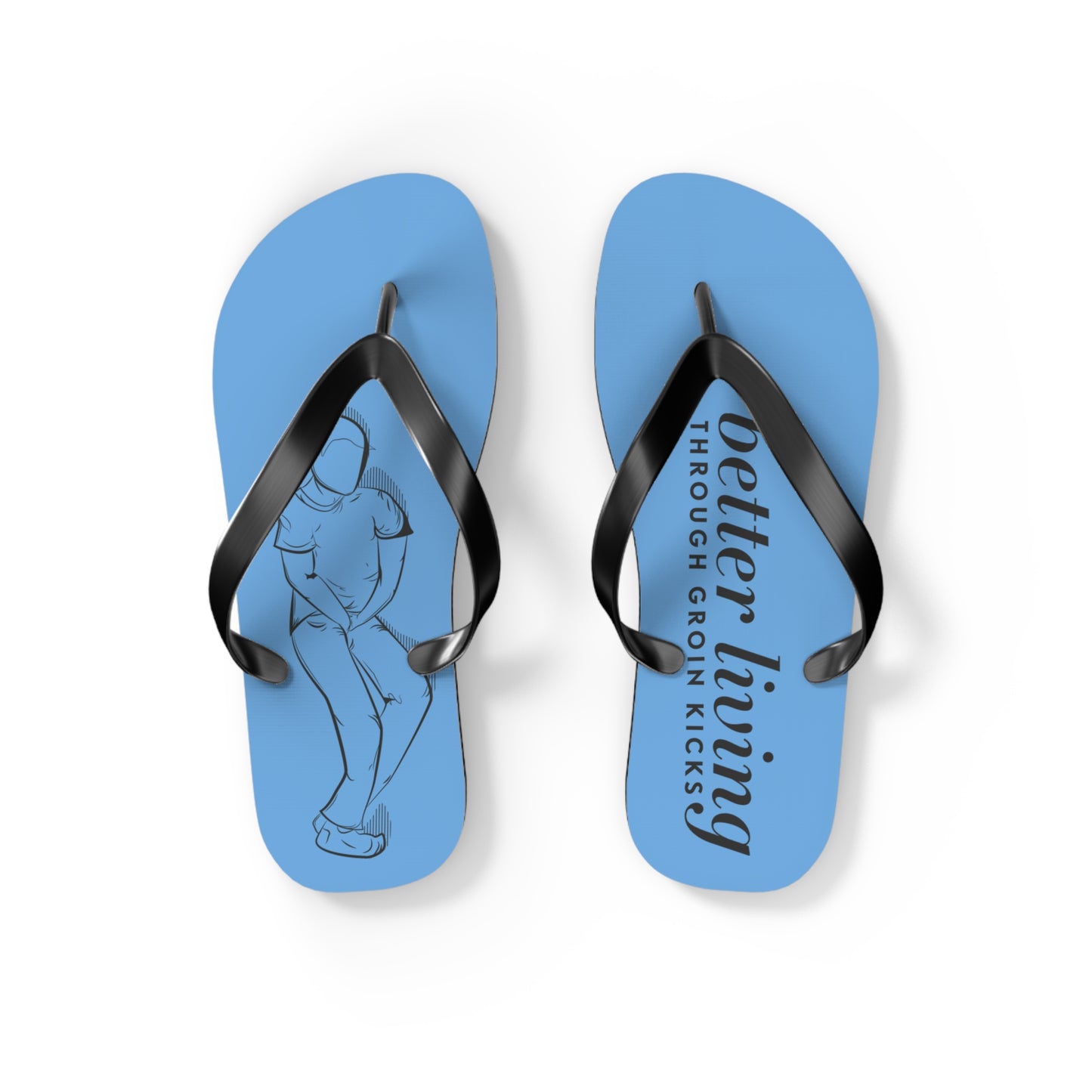 Better Living Flip Flops - Blue