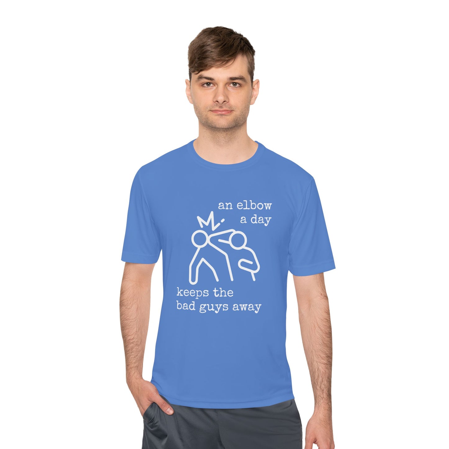 Unisex Elbow A Day Performance Tee