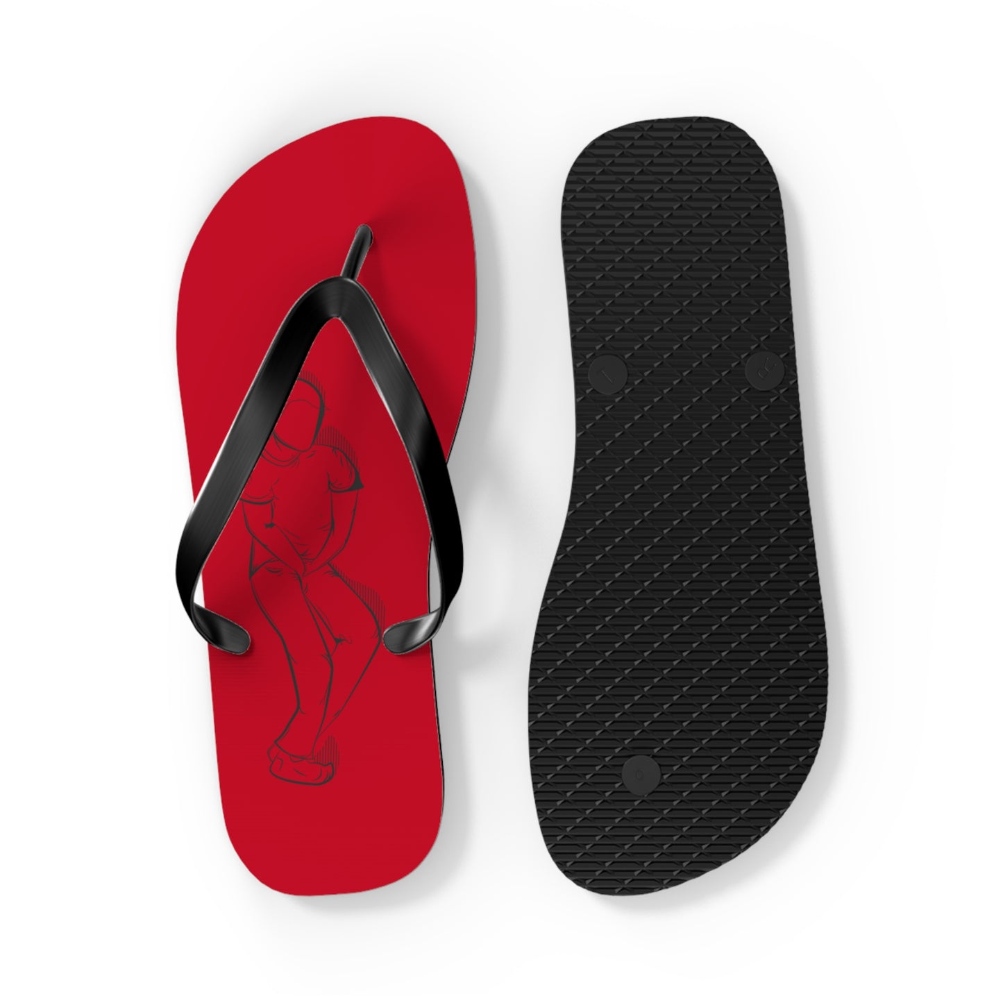 Better Living Flip Flops - Red