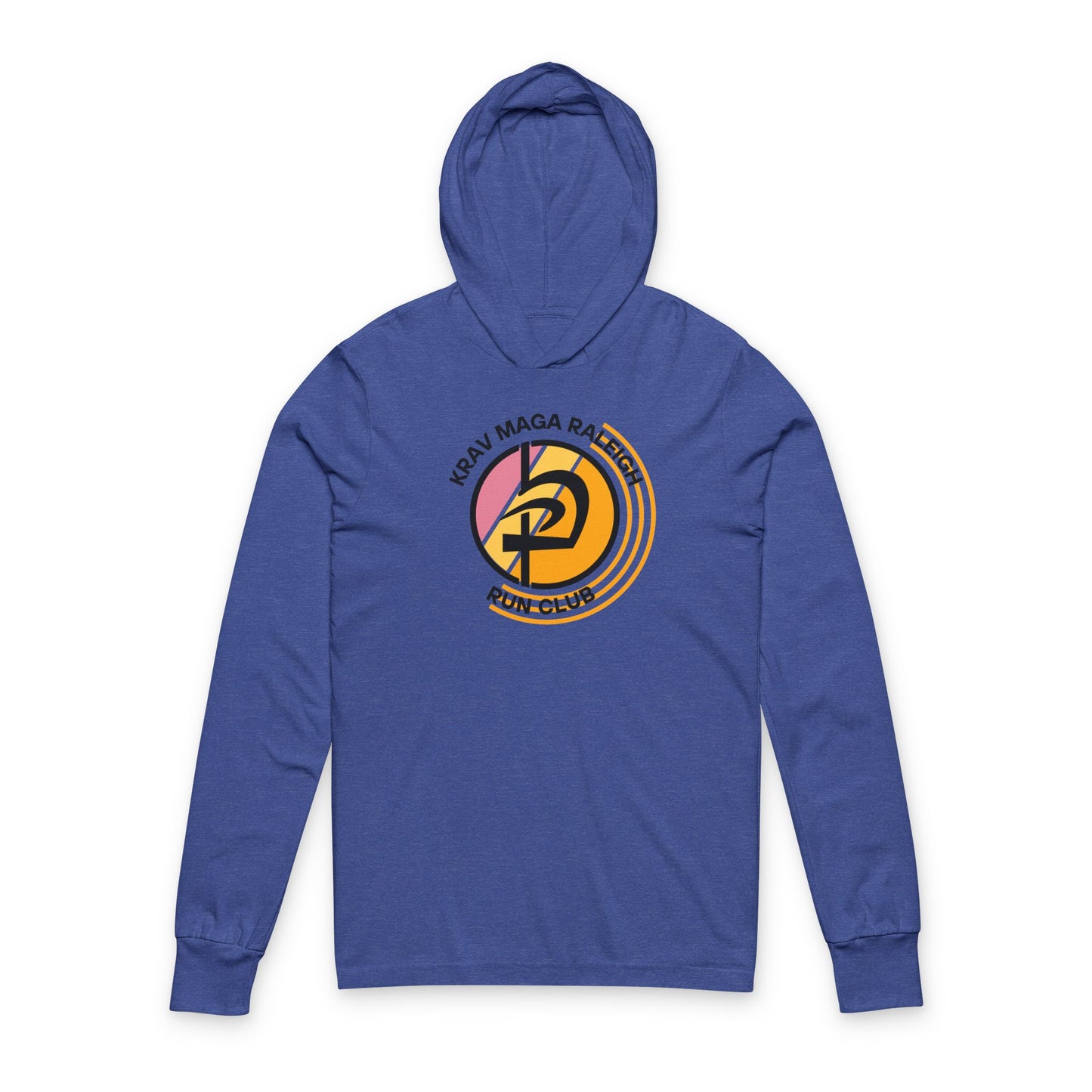 Unisex Run Club Hooded Long Sleeve Tee