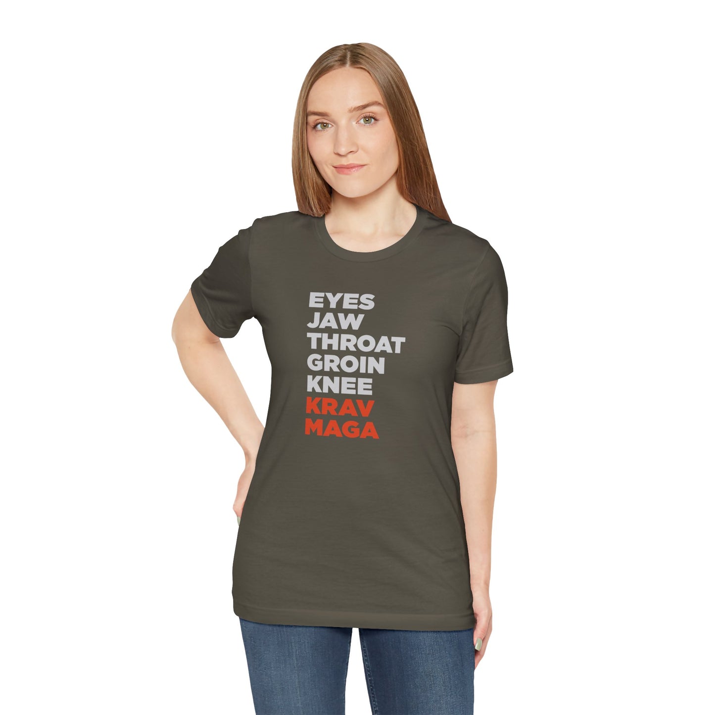 Unisex Krav Maga Vital Points Shirt