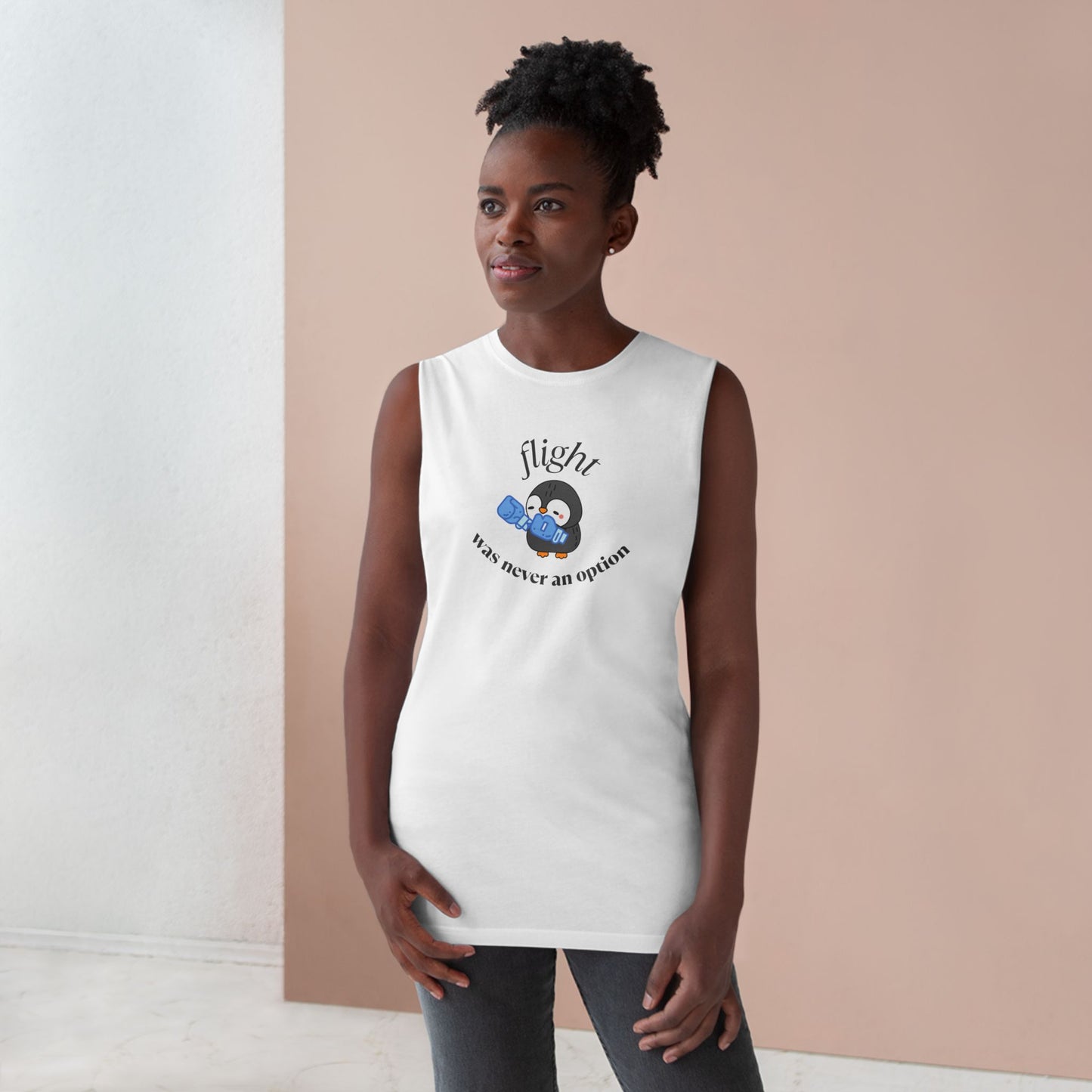 Unisex Penguin Flight Muscle Tank