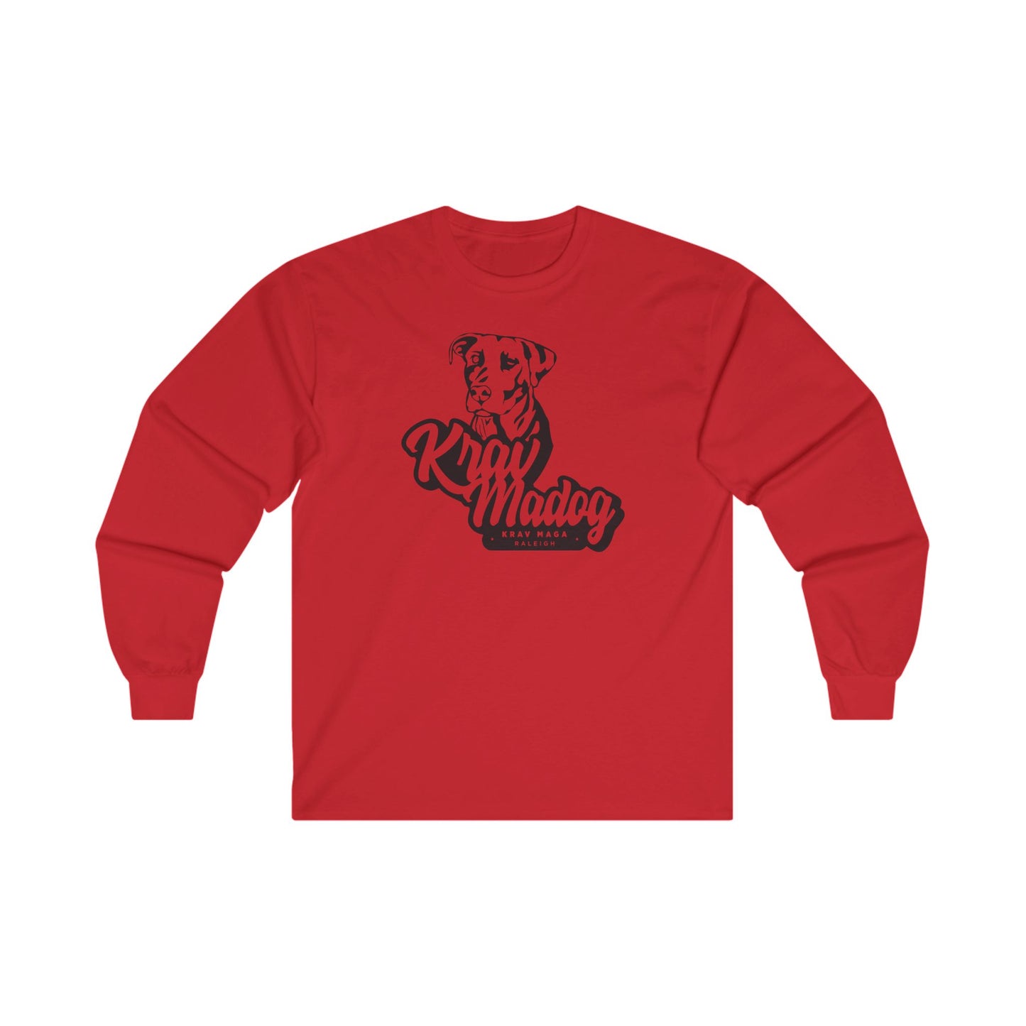 Unisex Ultra Cotton KravMadog Long Sleeve Tee