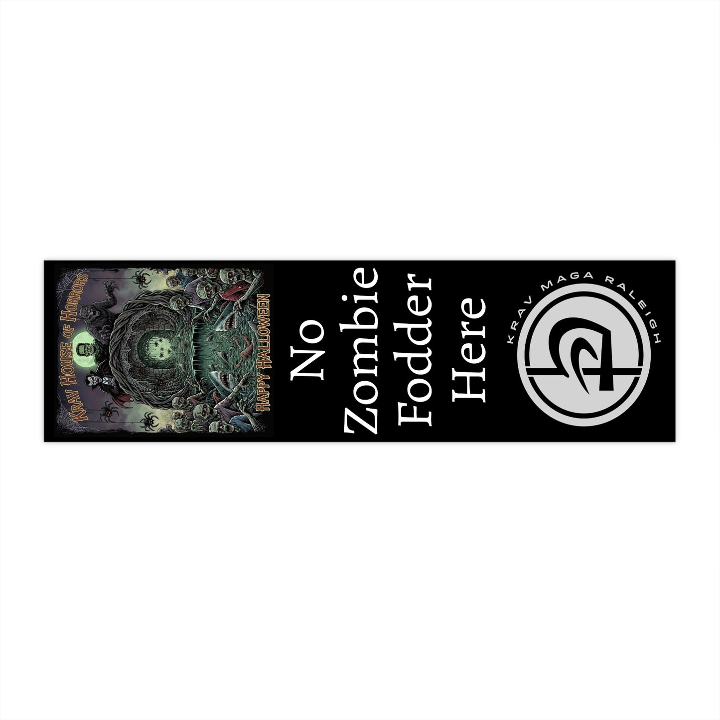 No Zombie Fodder Bumper Stickers