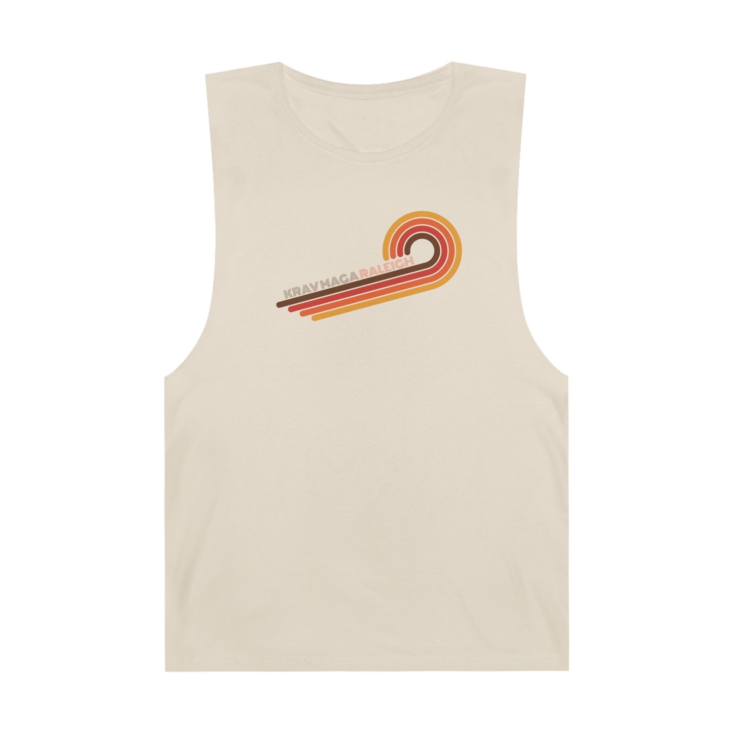 Unisex 70's Swirl Muscle Tank