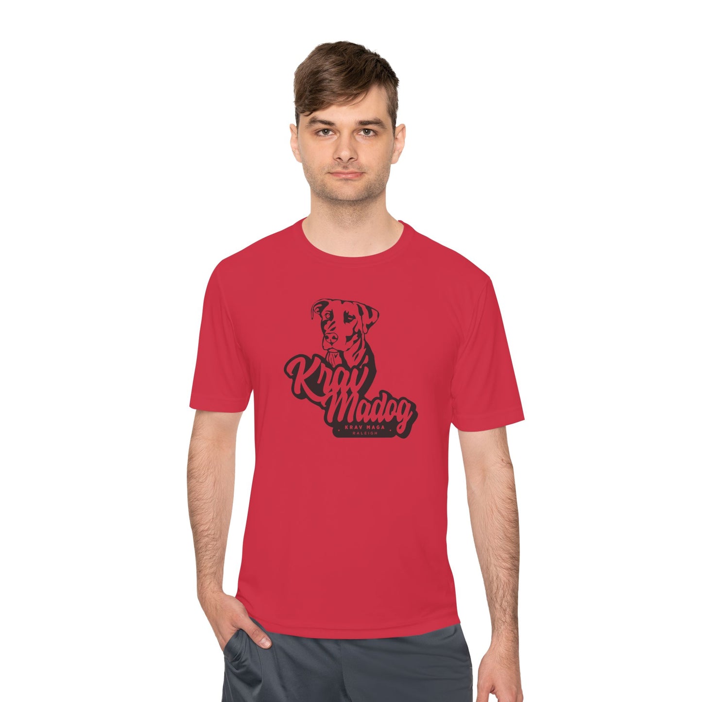 Unisex Performance KravMaDog Logo Tee