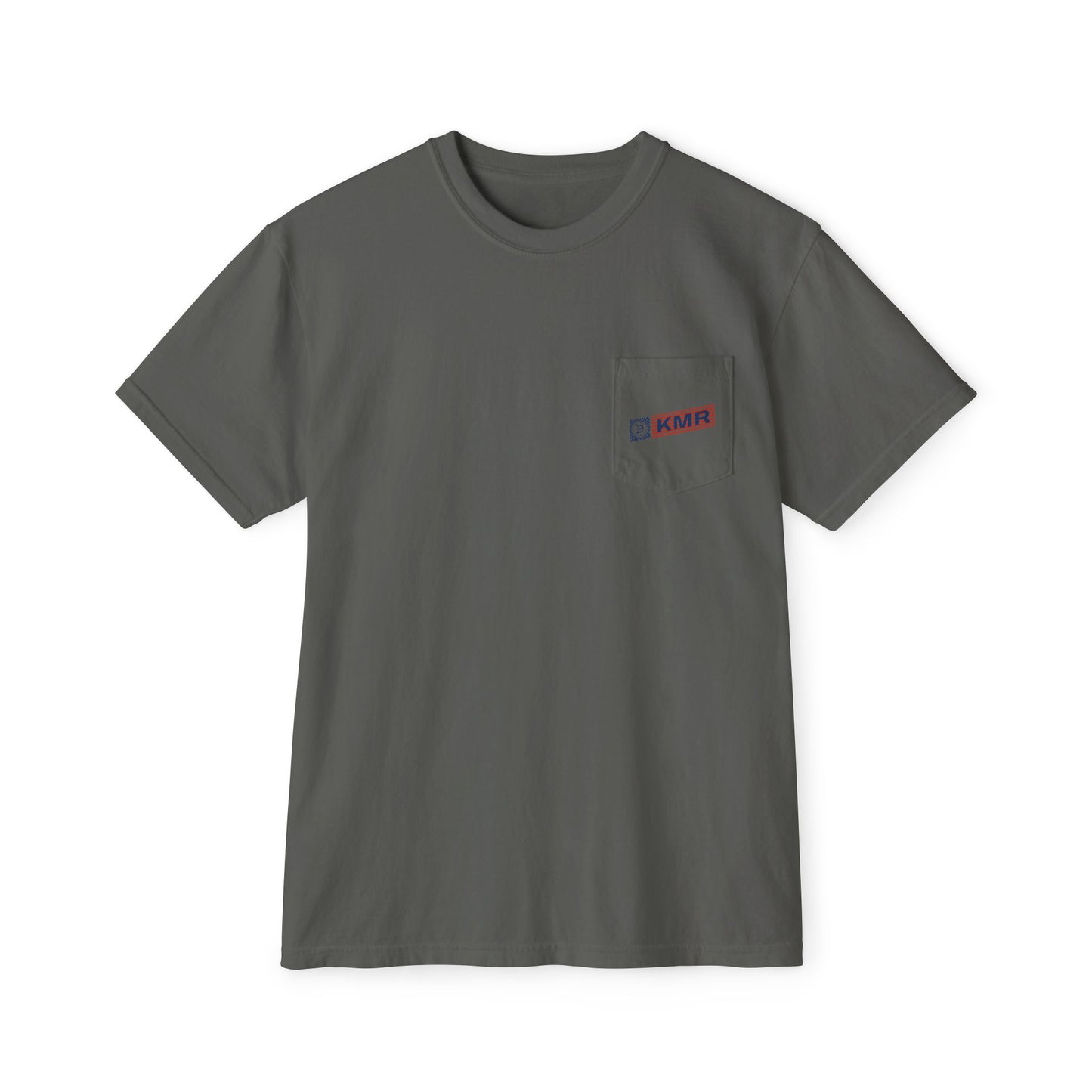 Unisex Kbar Flag Garment-Dyed Pocket T-Shirt