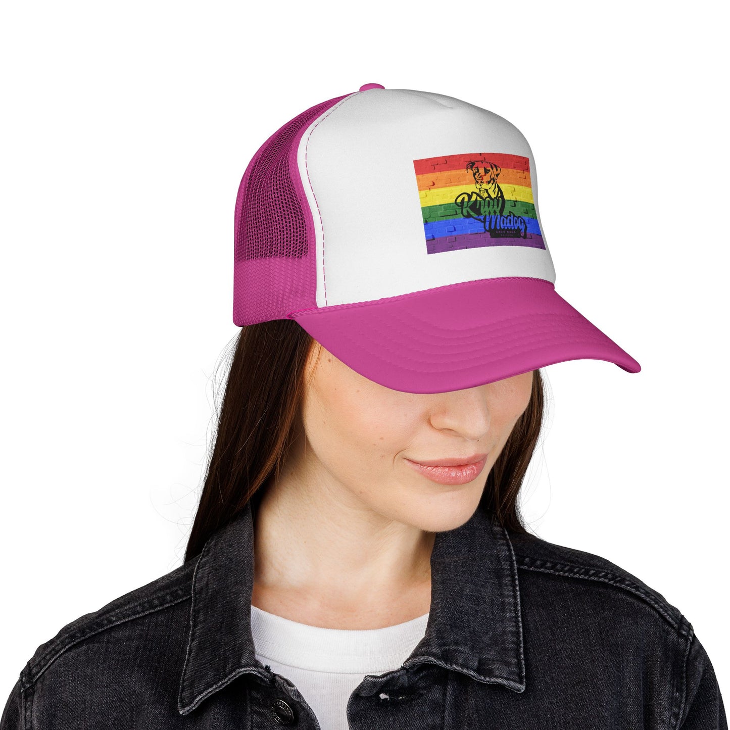 KravMaDog Pride Trucker Caps