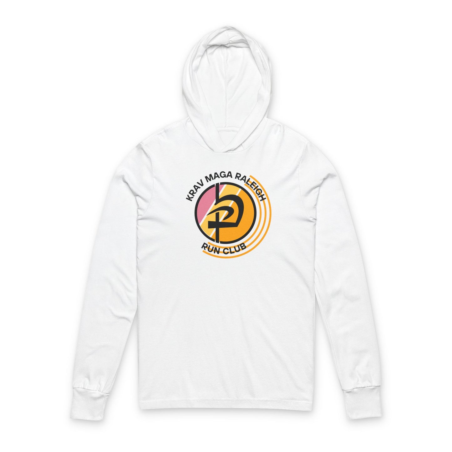 Unisex Run Club Hooded Long Sleeve Tee