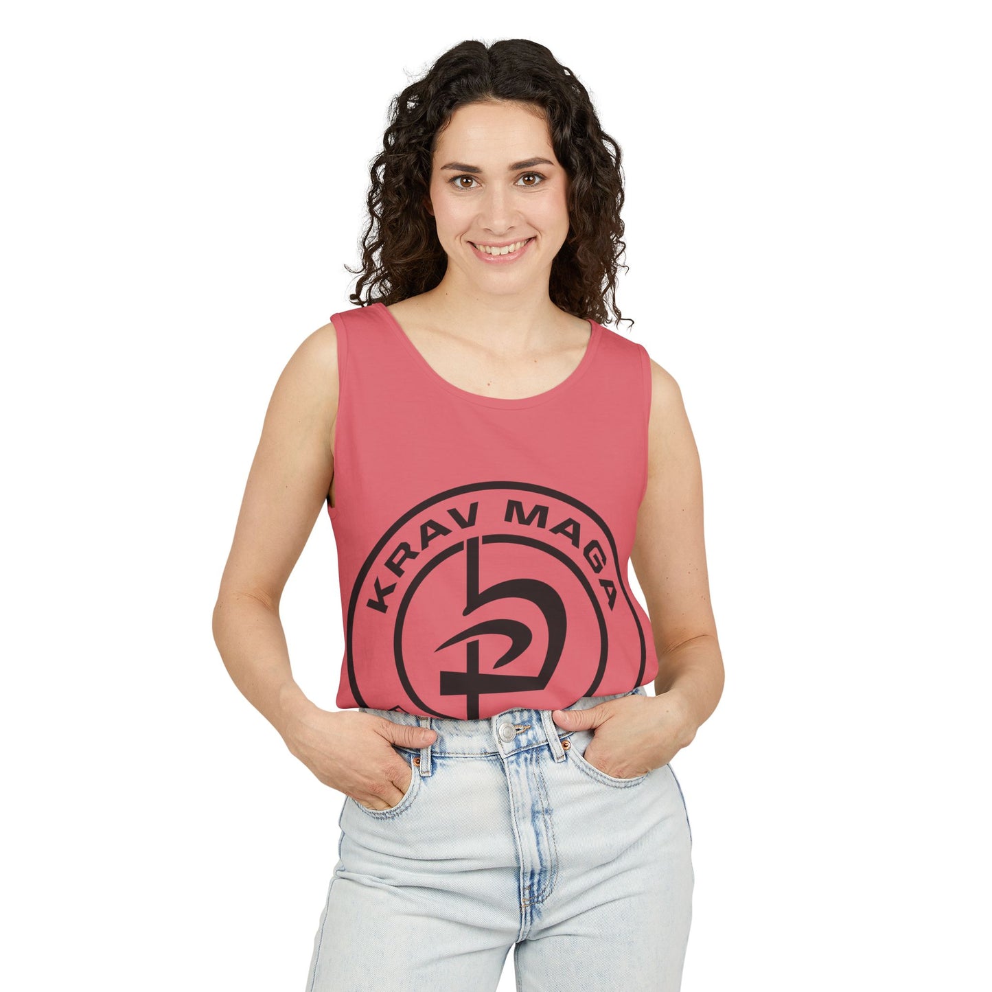 Unisex Patch Logo Tank