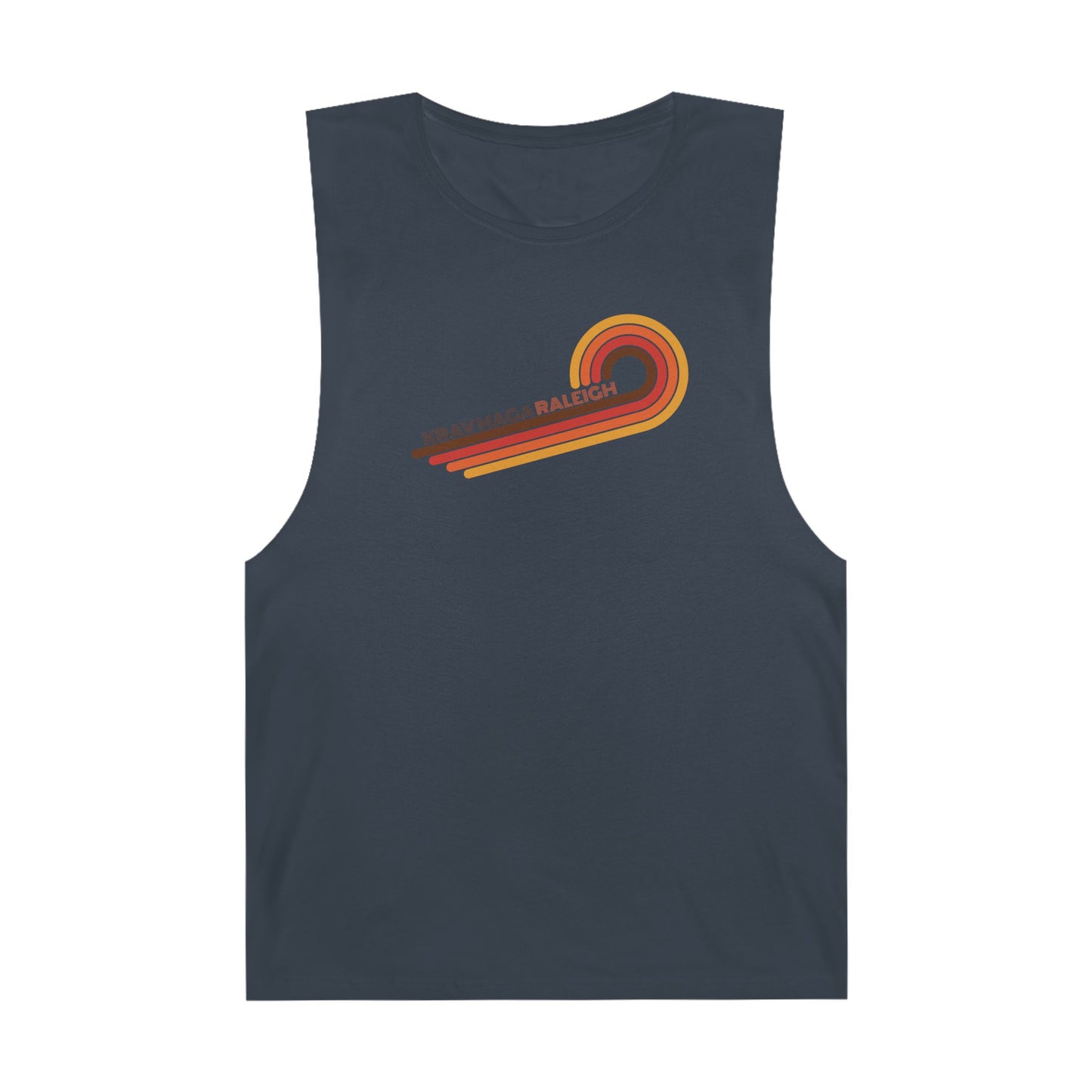 Unisex 70's Swirl Muscle Tank