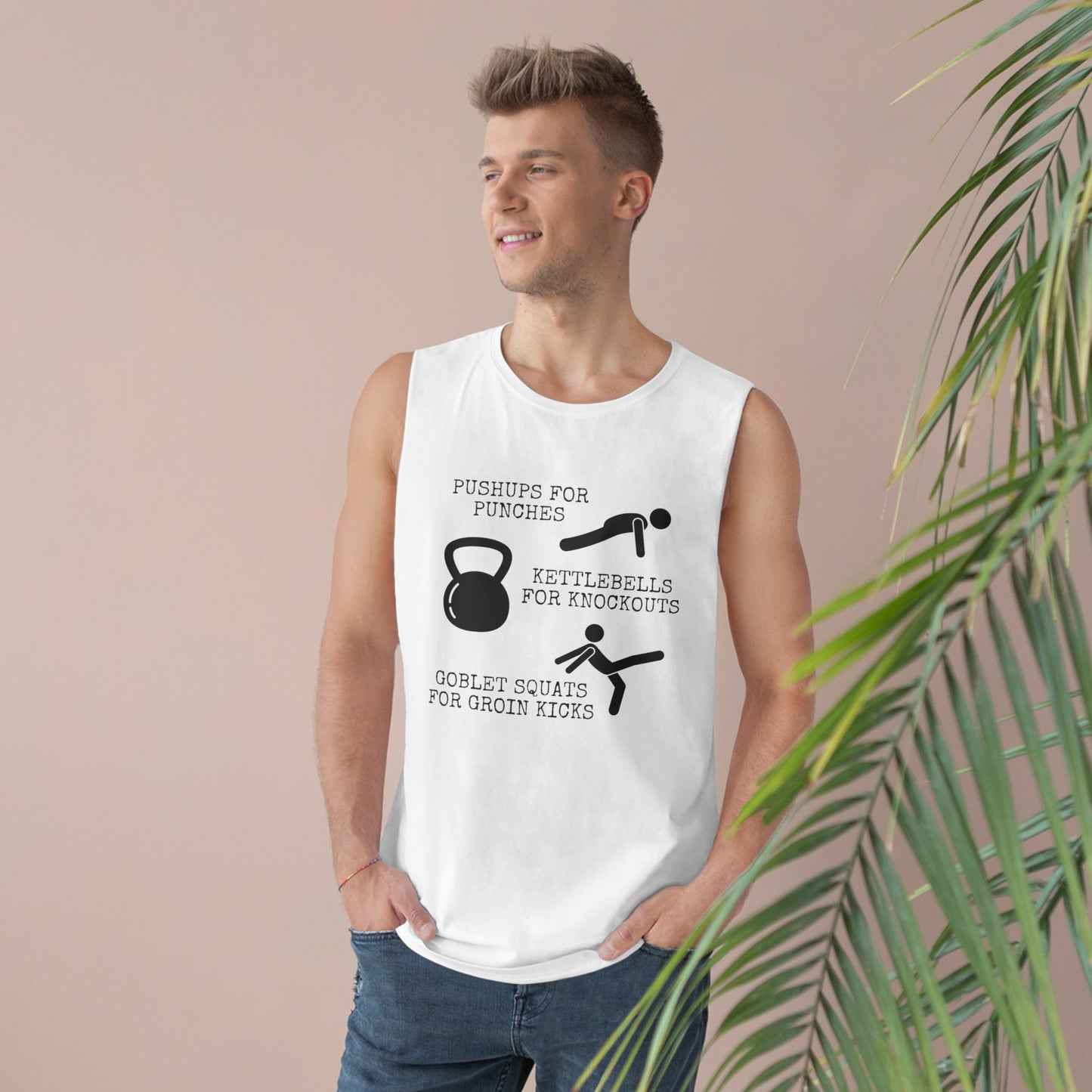 Unisex Krav Fitness Muscle Tank