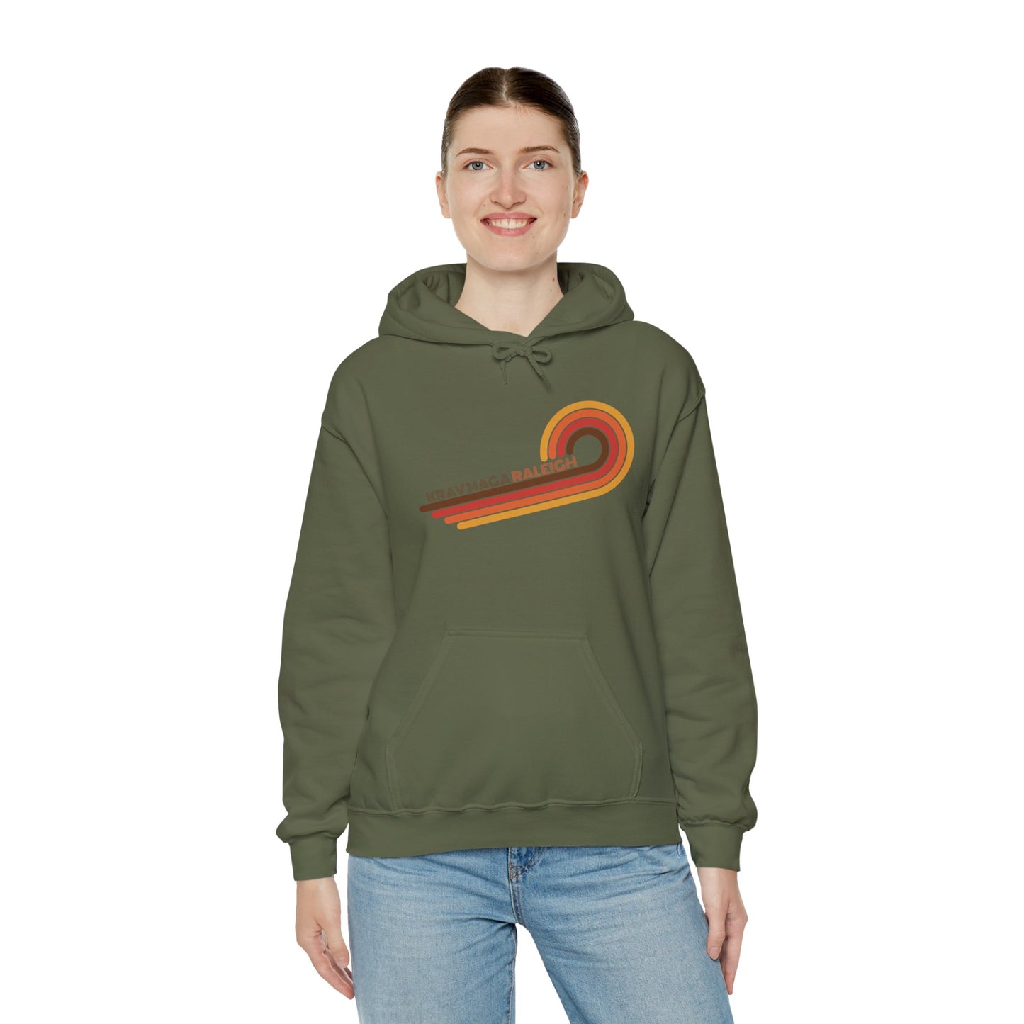 Unisex 70's Spiral Hoodie
