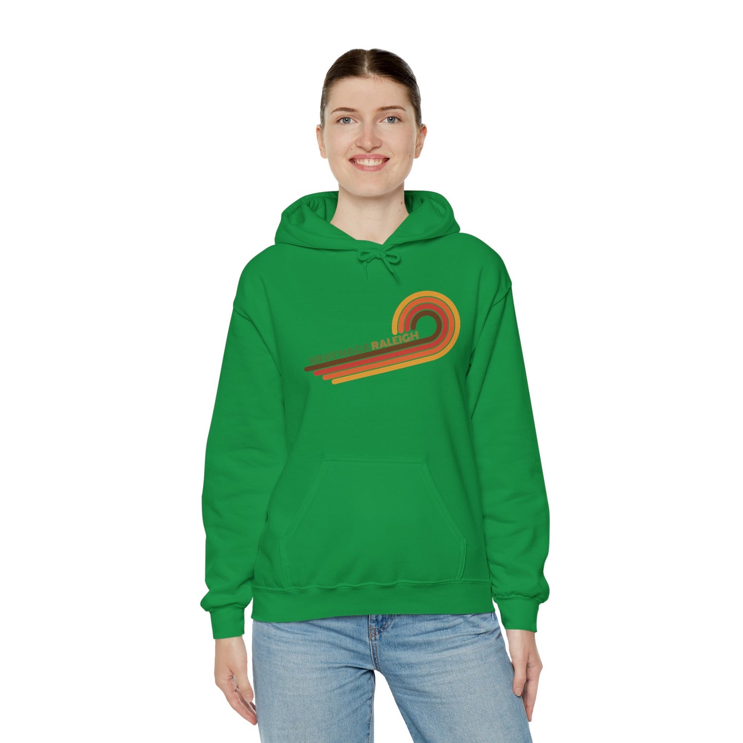 Unisex 70's Spiral Hoodie