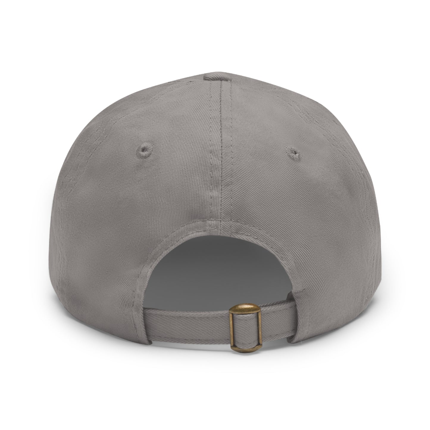 Leather Circle Patch Hat