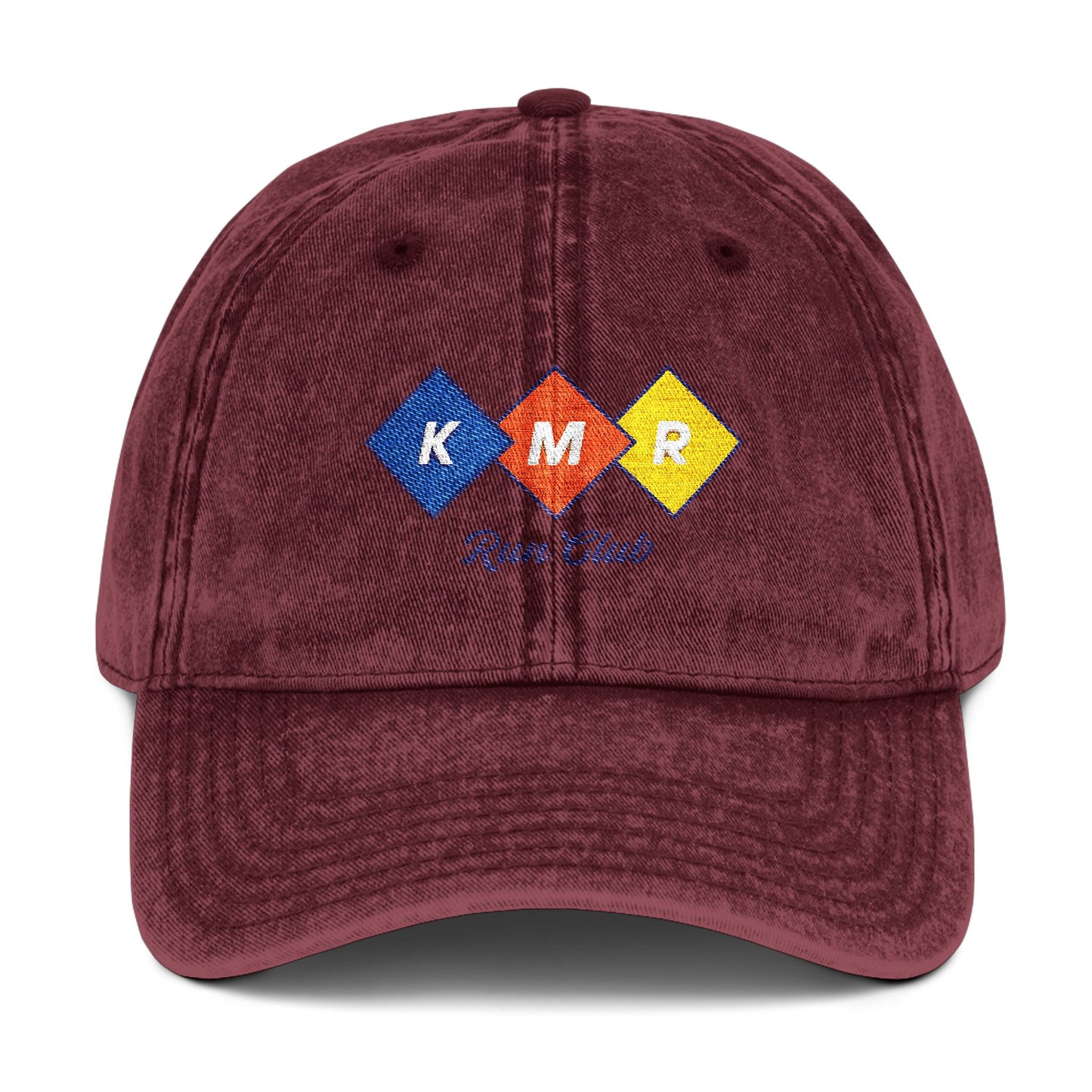 Embroidered Vintage Run Club Hat