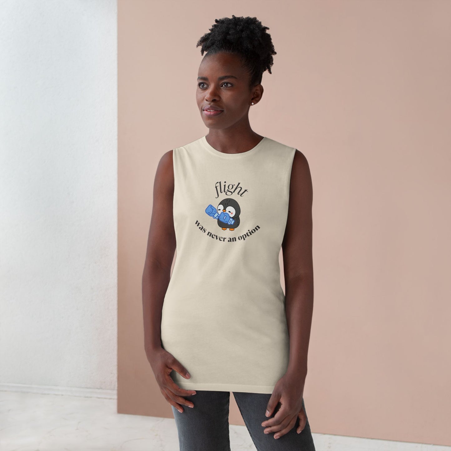 Unisex Penguin Flight Muscle Tank