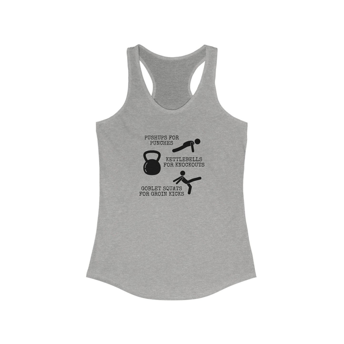 Women's Krav Fitness Racerback Tank