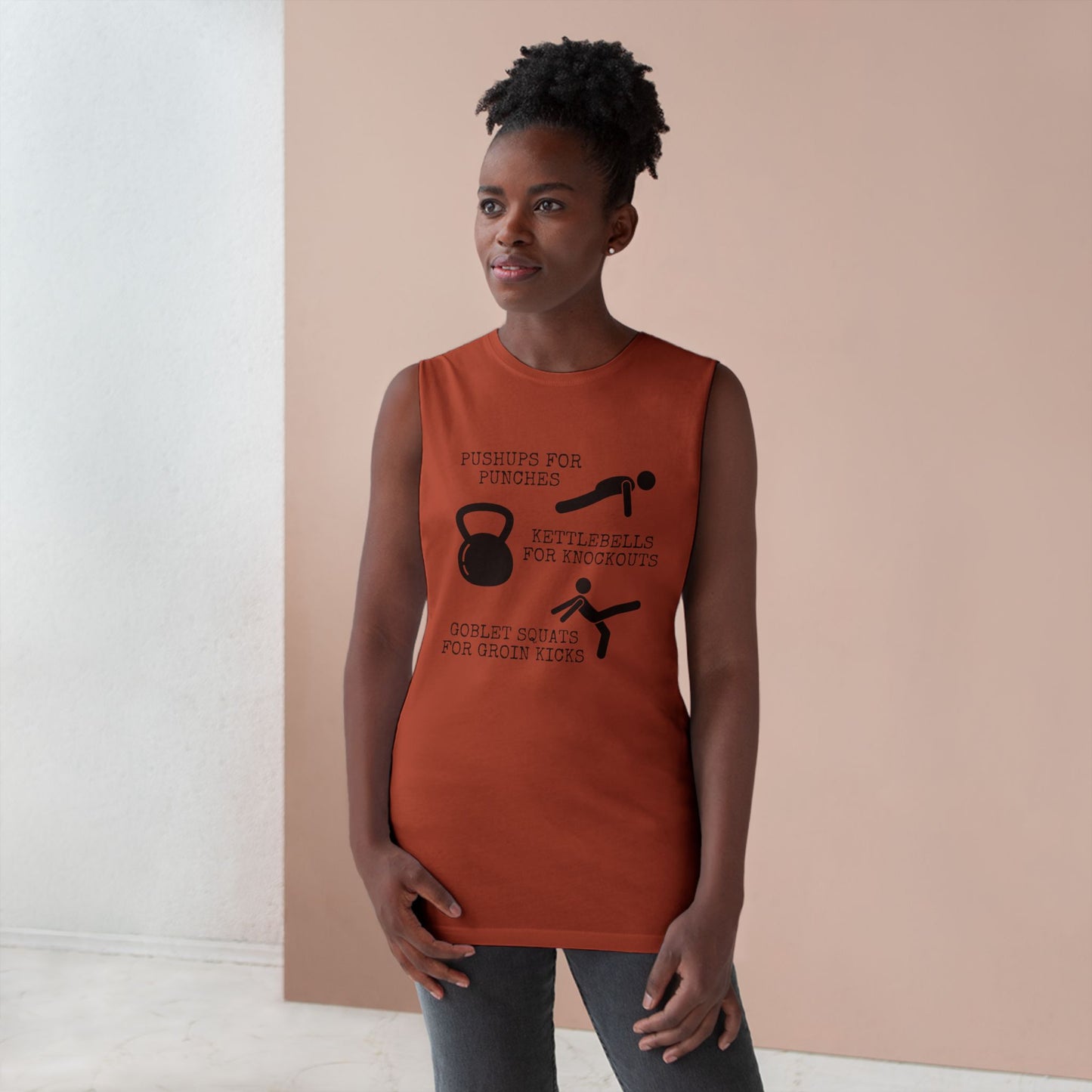 Unisex Krav Fitness Muscle Tank