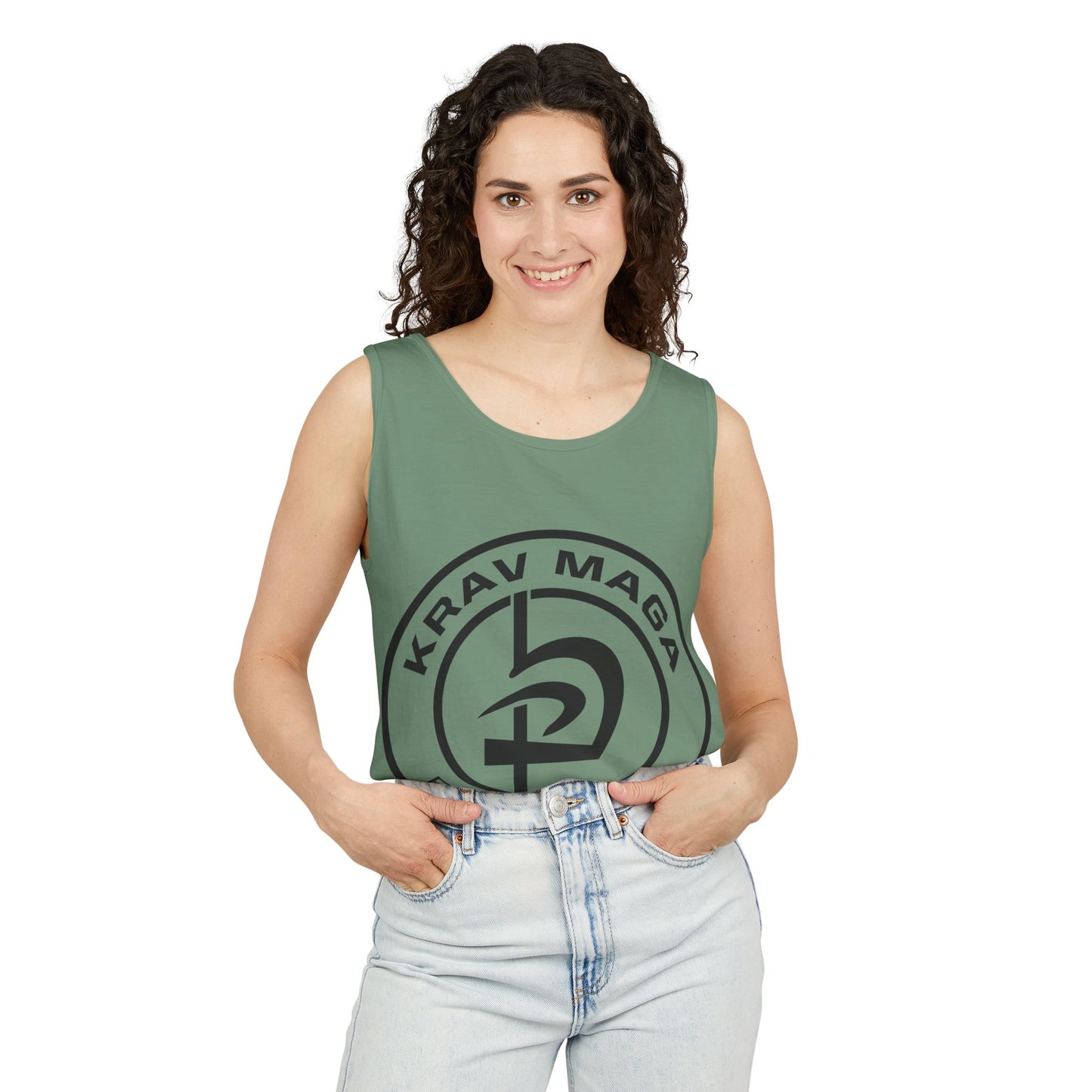 Unisex Patch Logo Tank