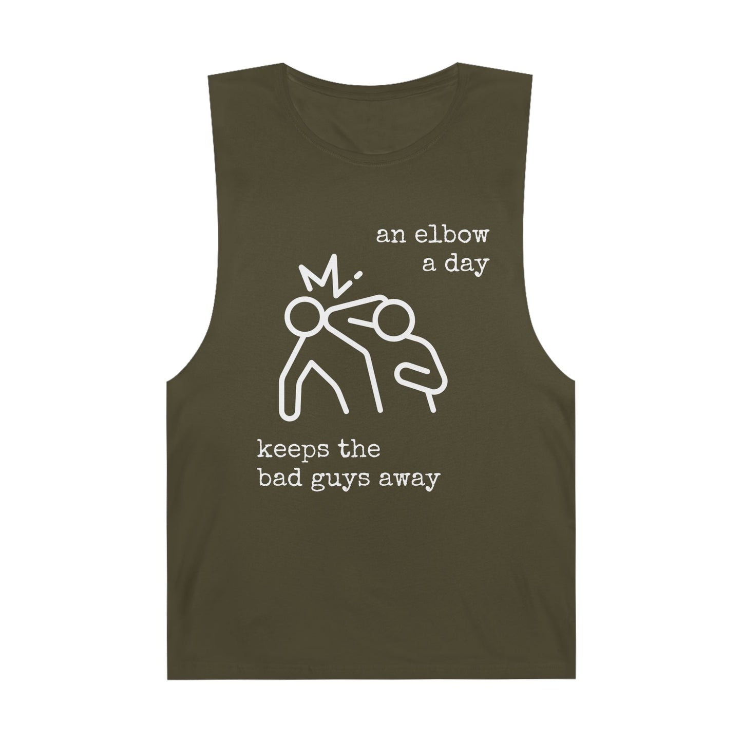 Unisex Elbow a Day Muscle Tank