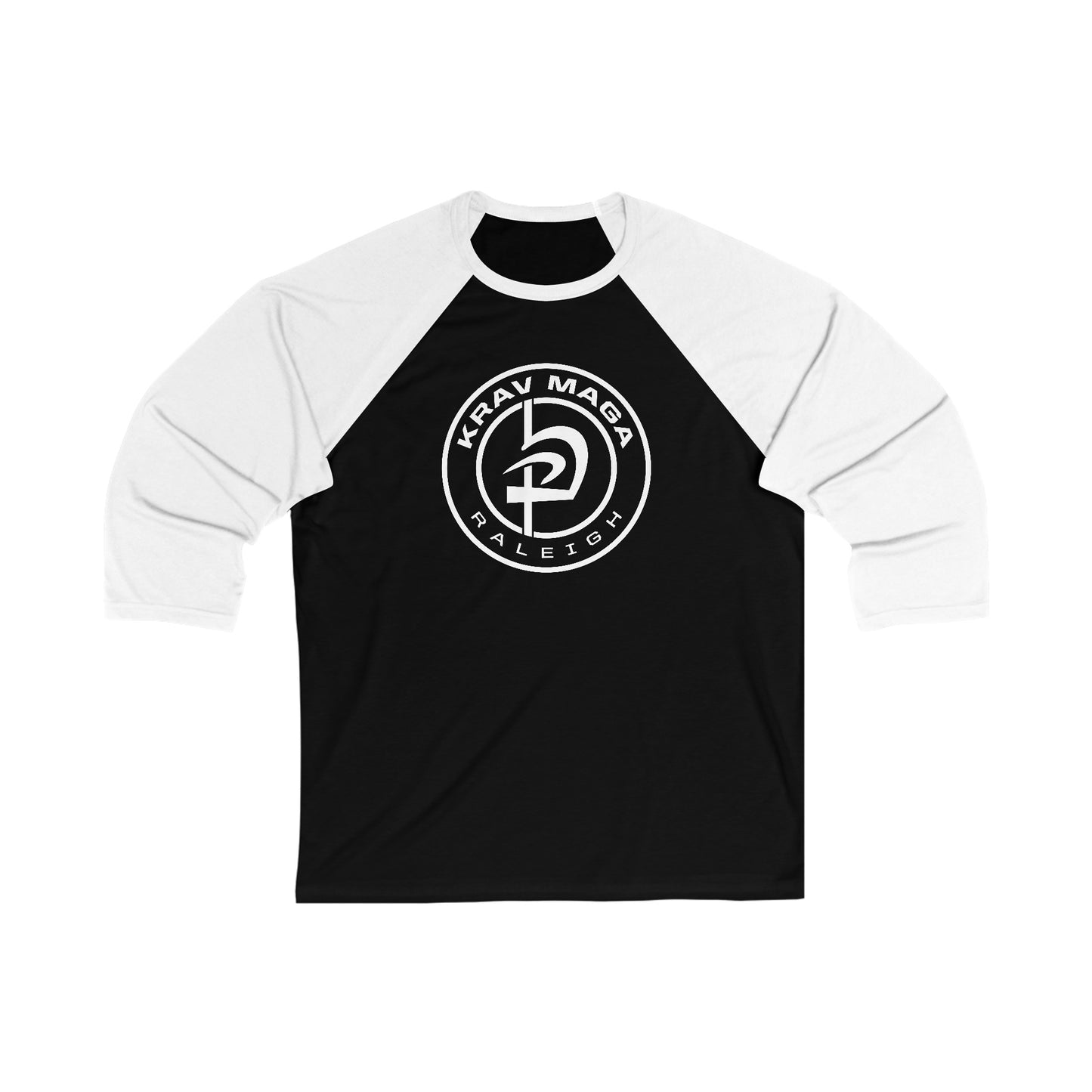 Unisex 3\4 Sleeve Patch Baseball Tee