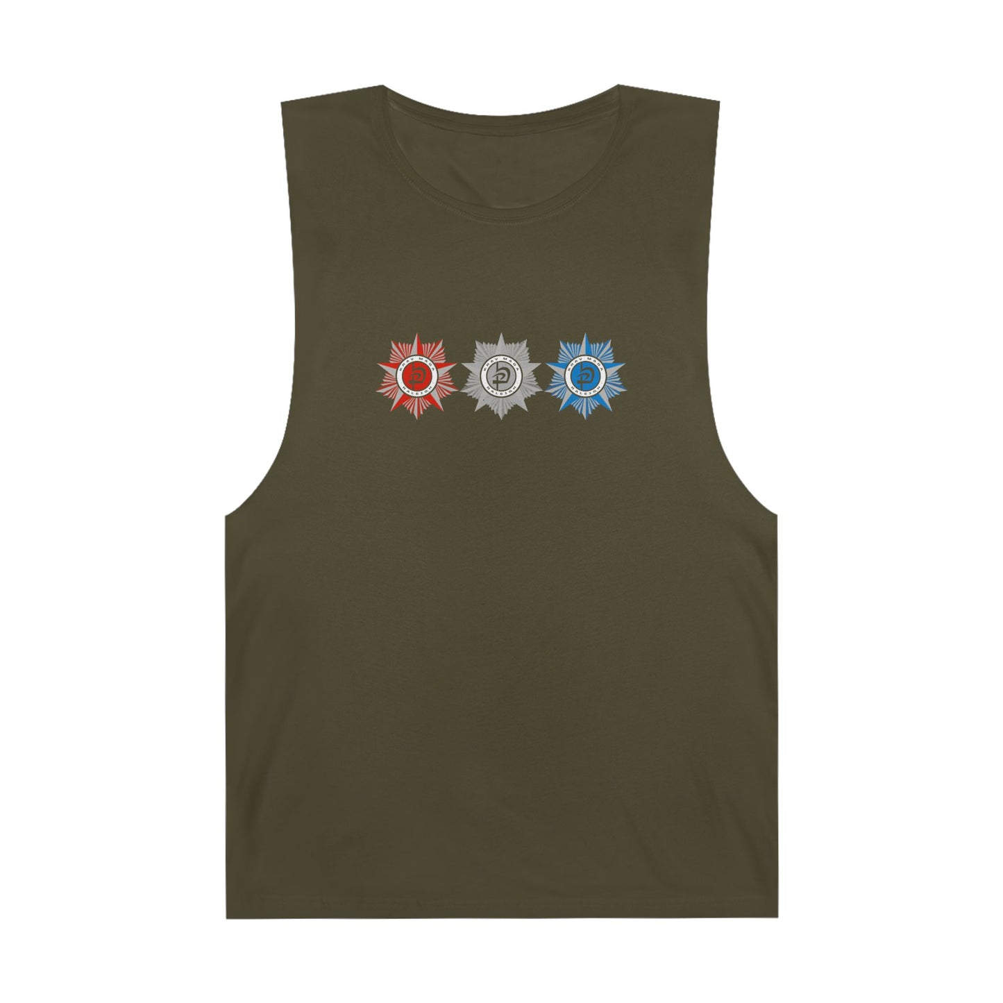 Unisex Star Flag Muscle Tank