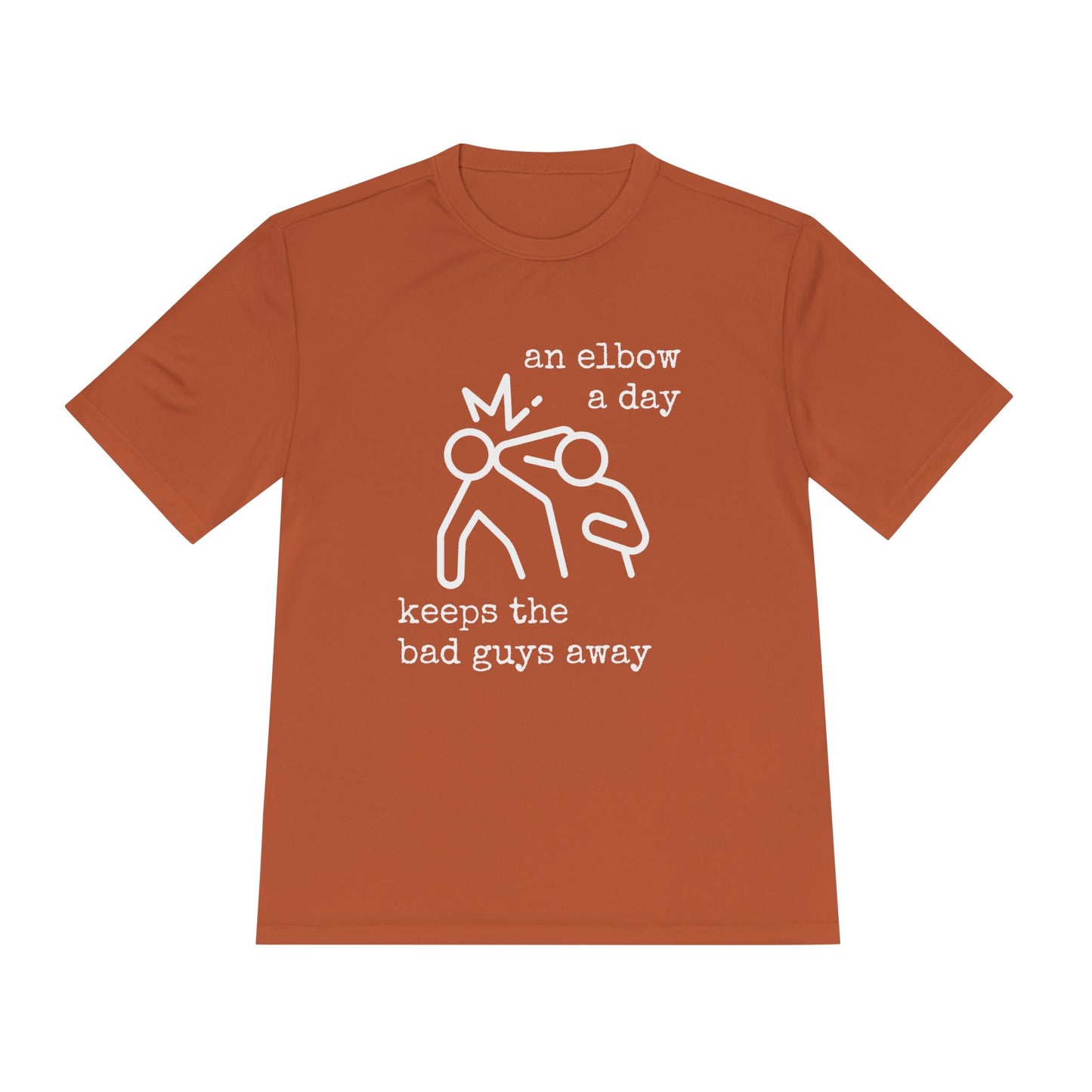 Unisex Elbow A Day Performance Tee