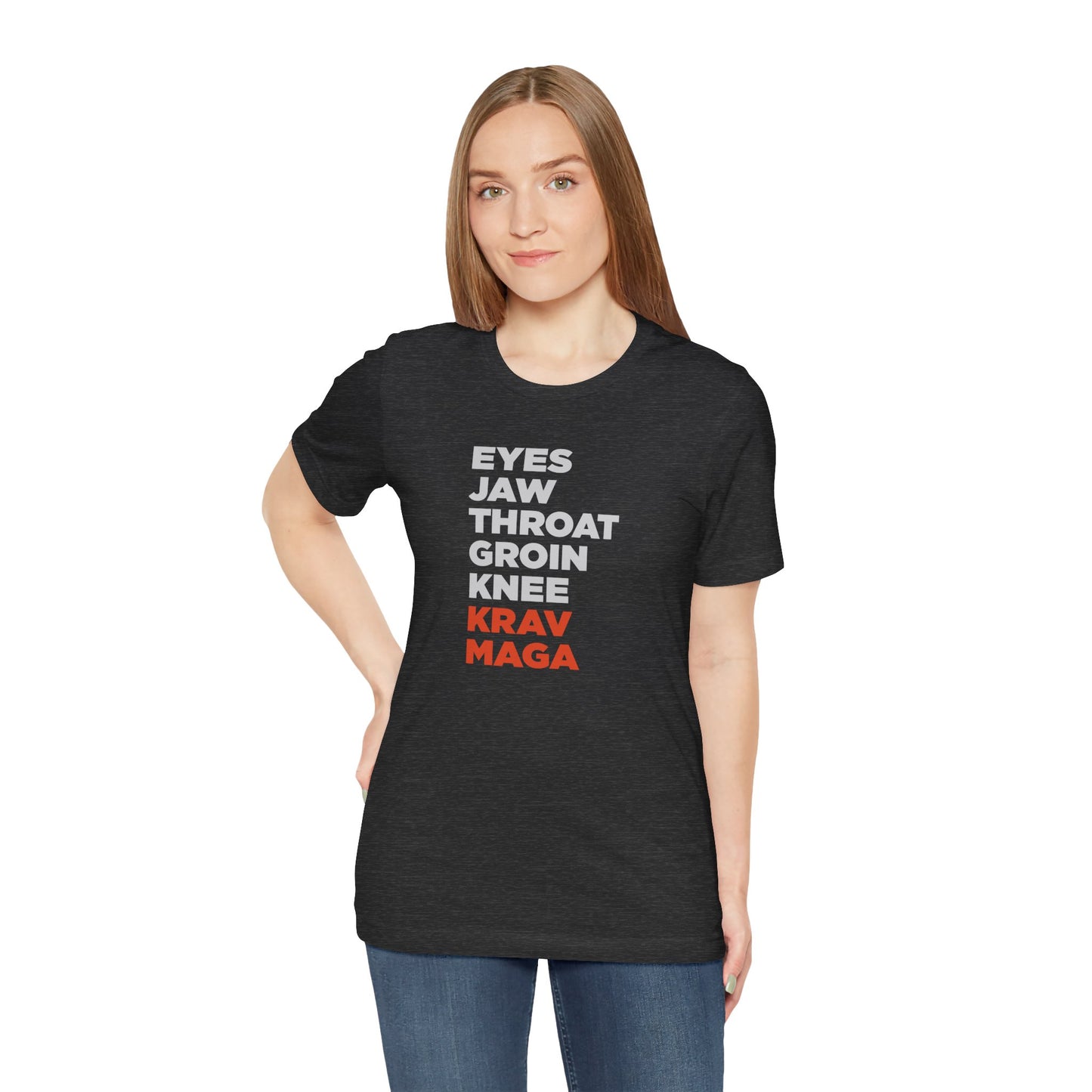 Unisex Krav Maga Vital Points Shirt