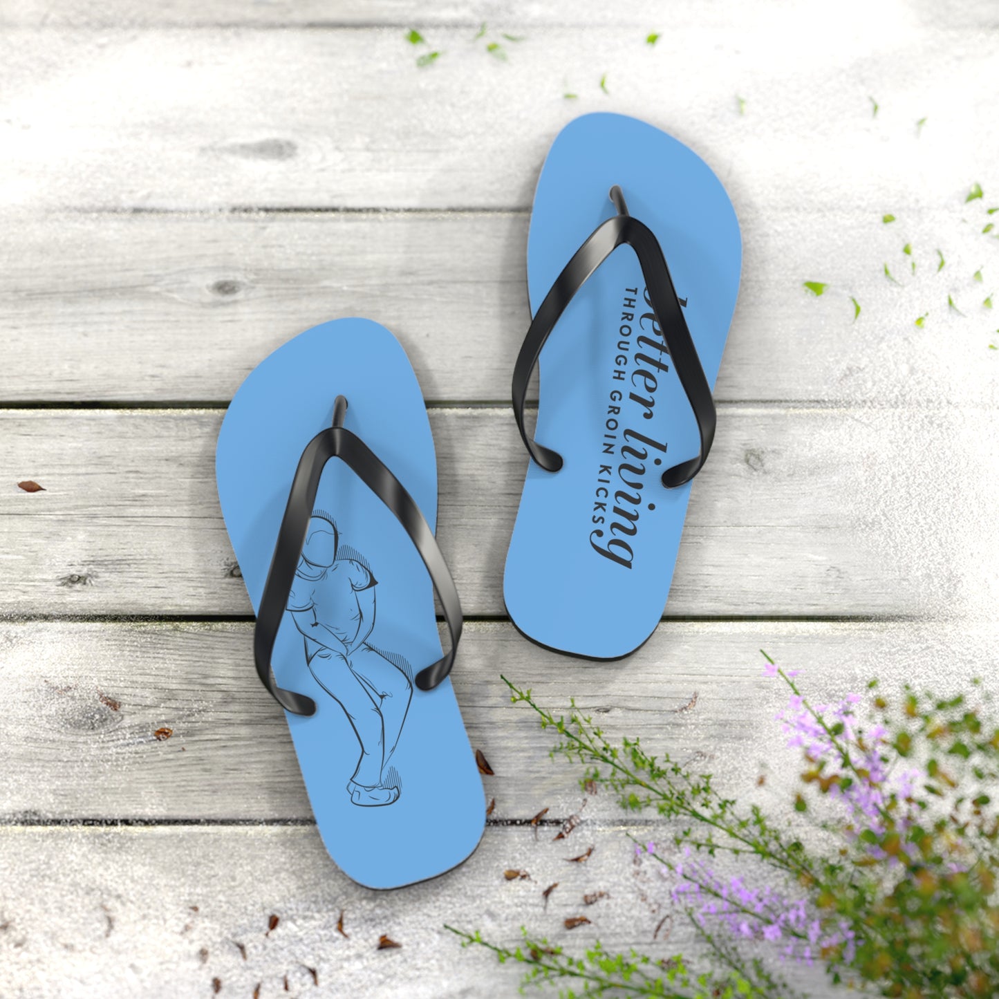 Better Living Flip Flops - Blue