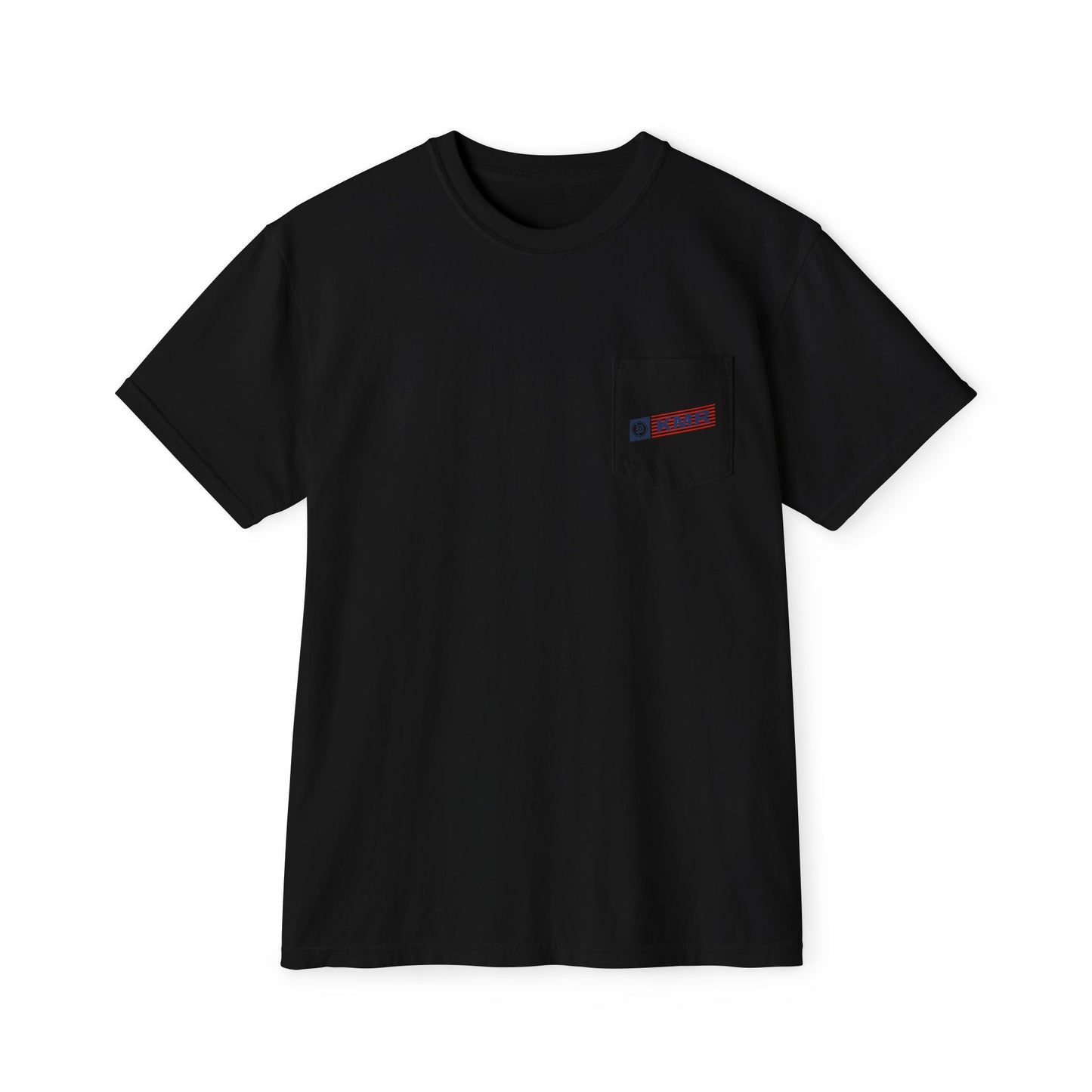 Unisex Kbar Flag Garment-Dyed Pocket T-Shirt