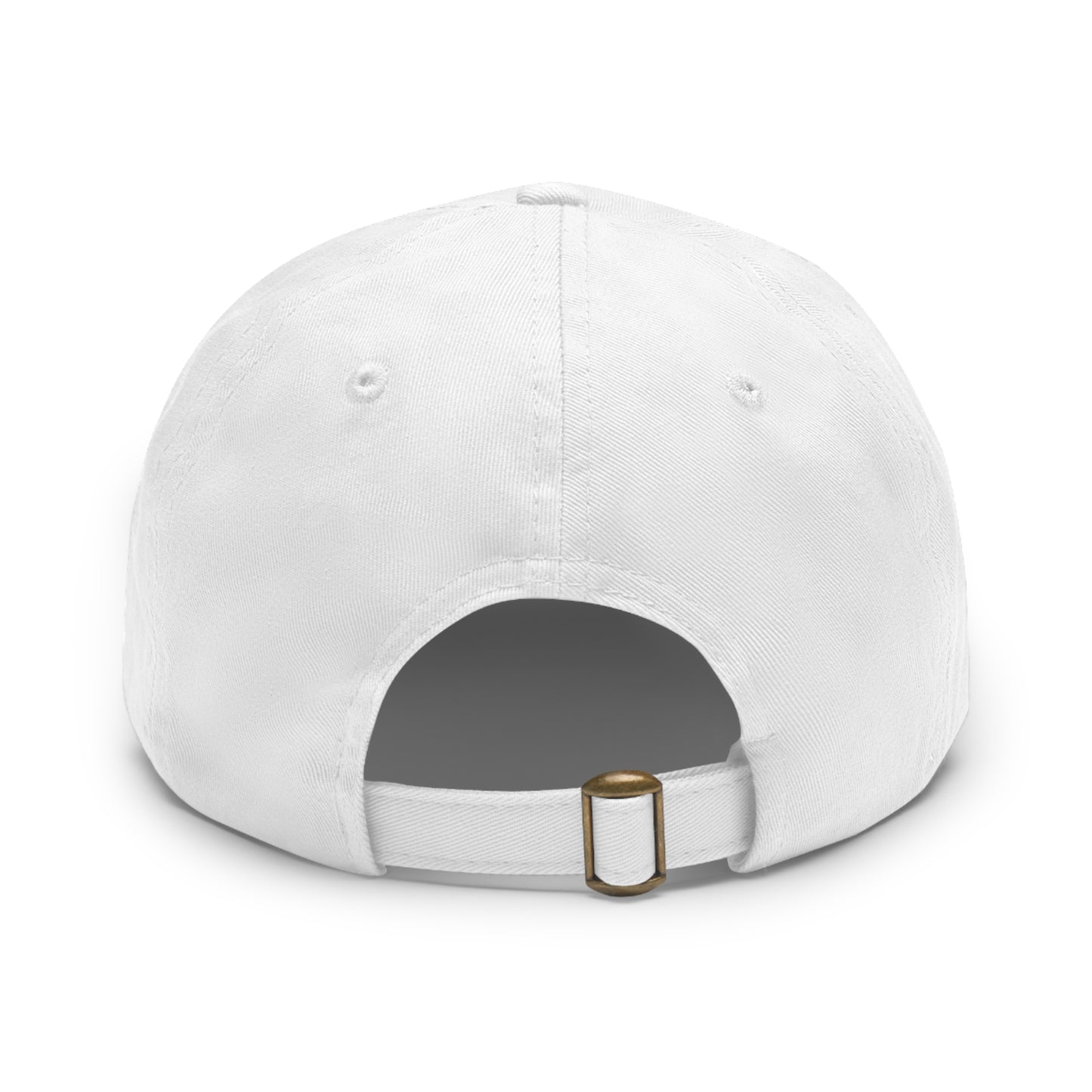 Leather Circle Patch Hat