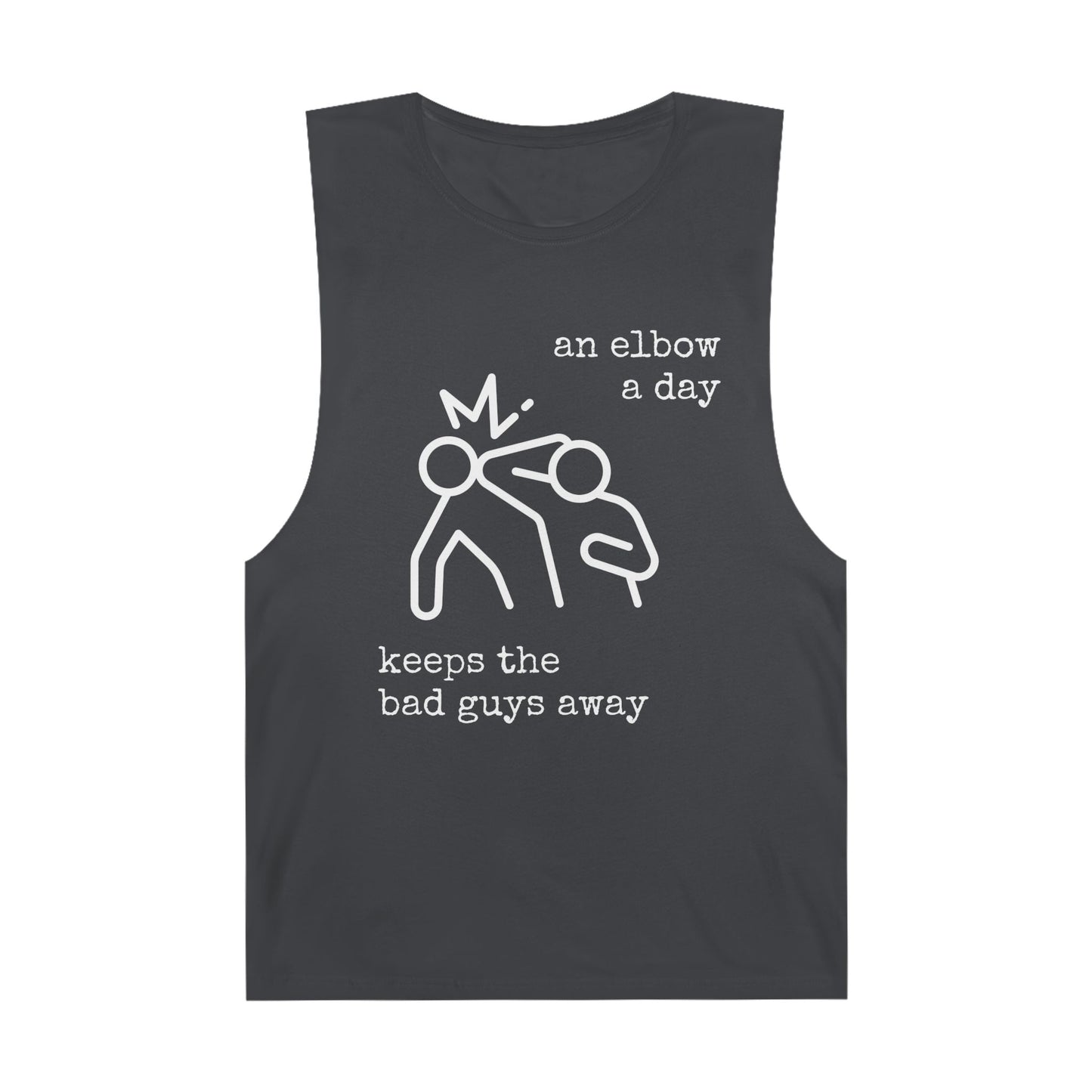 Unisex Elbow a Day Muscle Tank